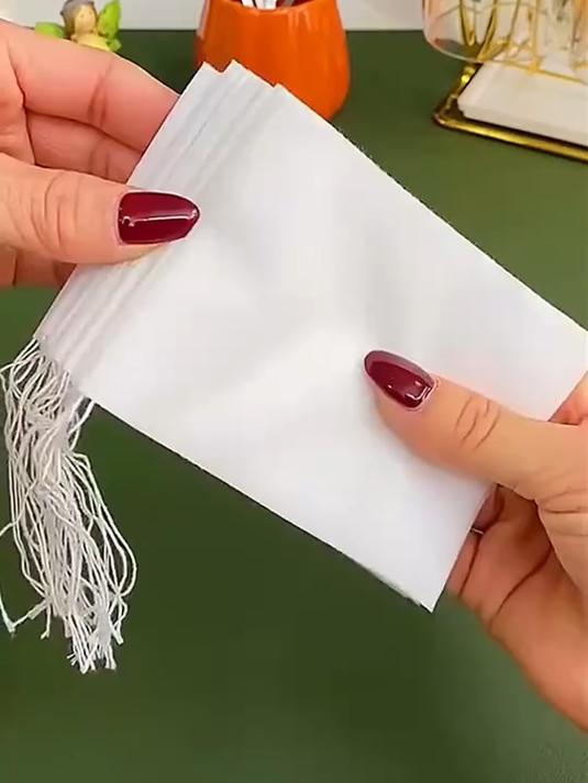 无纺布冲泡茶包袋，食品级材质，耐高温可蒸煮