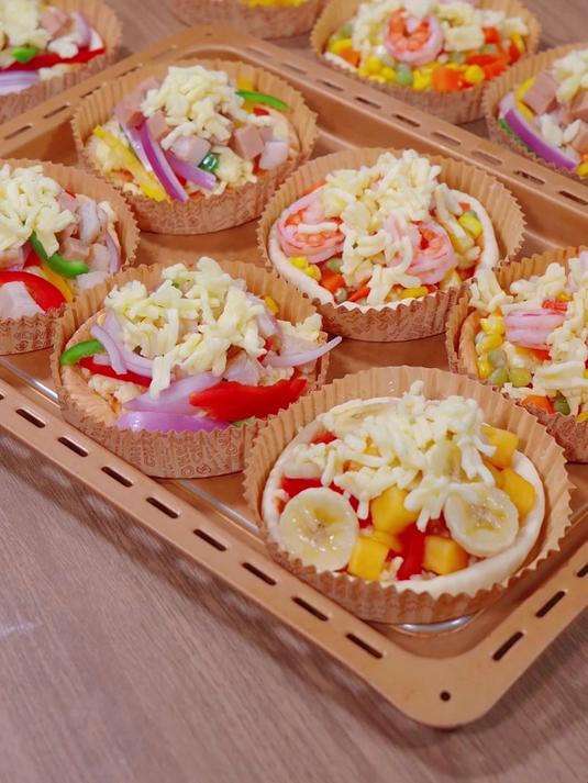 懒人披萨备餐,早起几分钟就能吃到拉丝披萨,好吃到渣都不剩