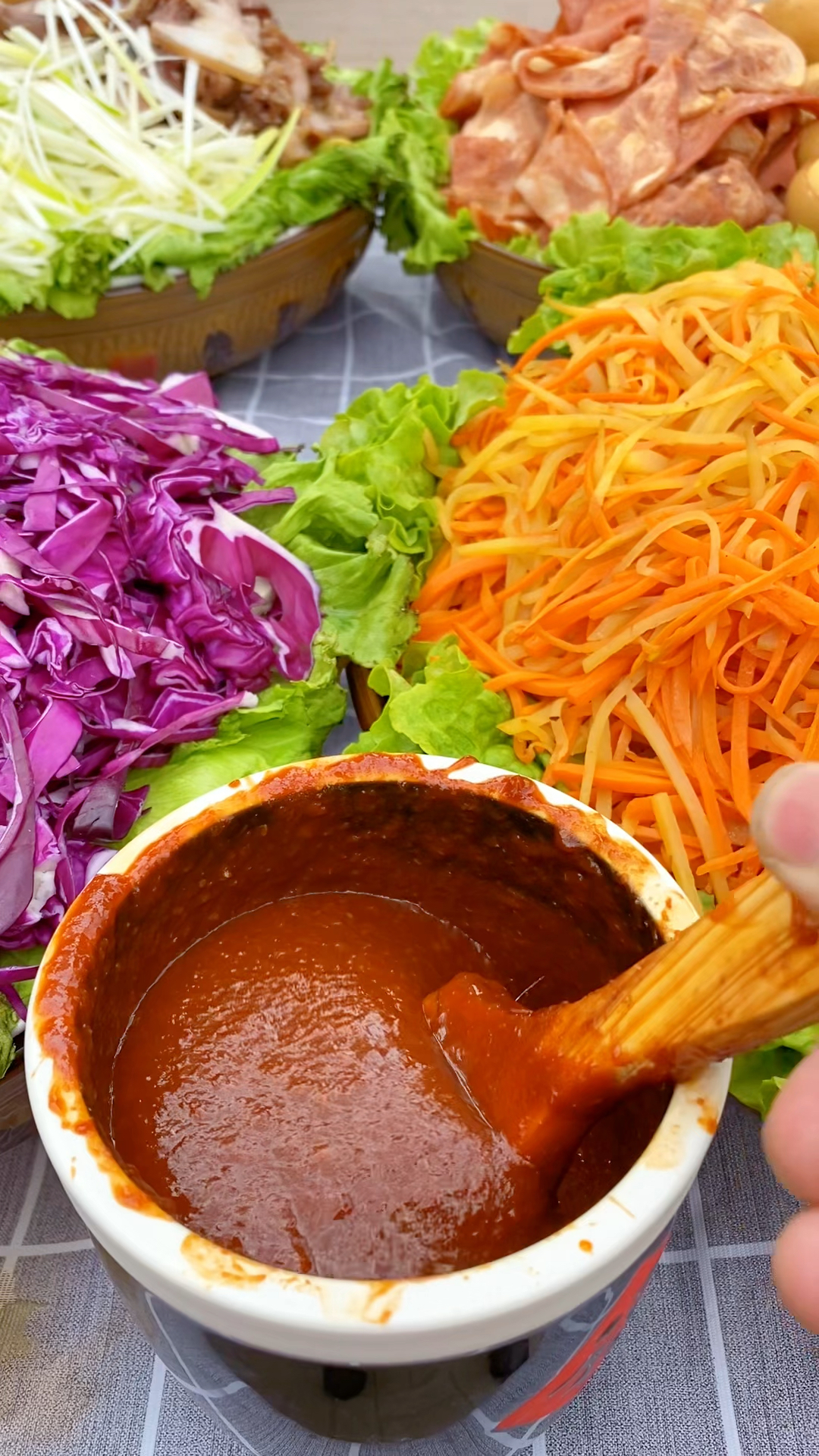 街边小吃卤肉卷饼做法哪里学习