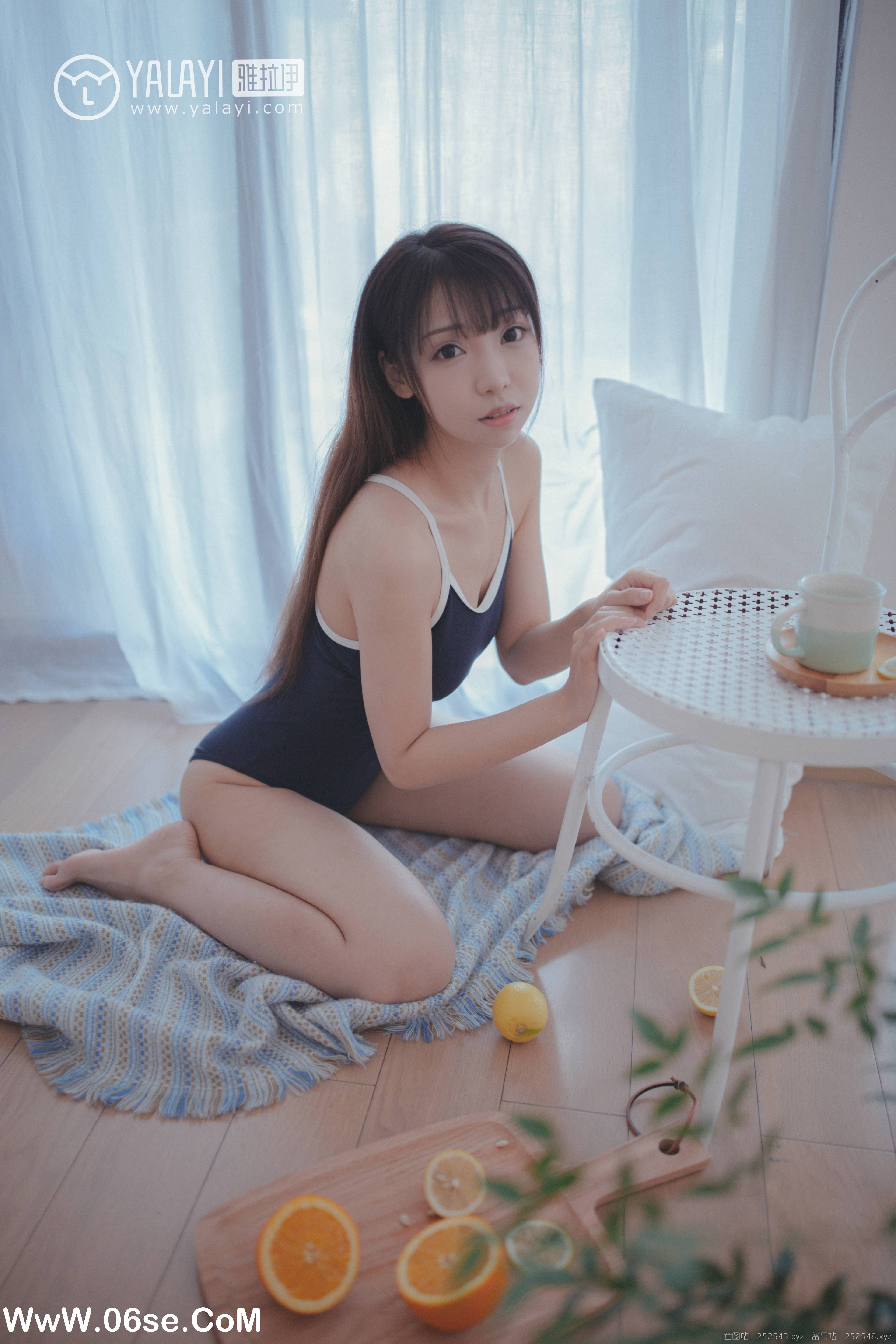 图片[36]-[YALAYI雅拉伊] NO.068 蓝帘幽梦 水花儿-六色网