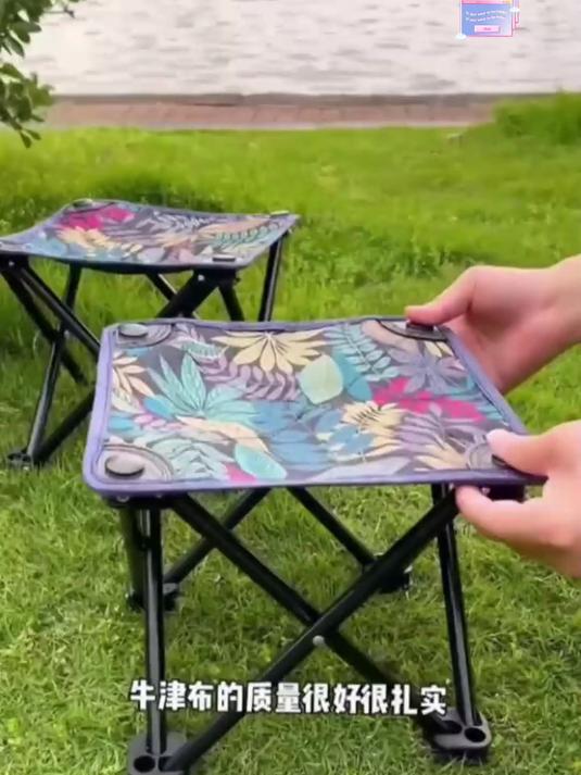 想轻松户外休闲?便携钓椅来啦,美术生写生可用哦