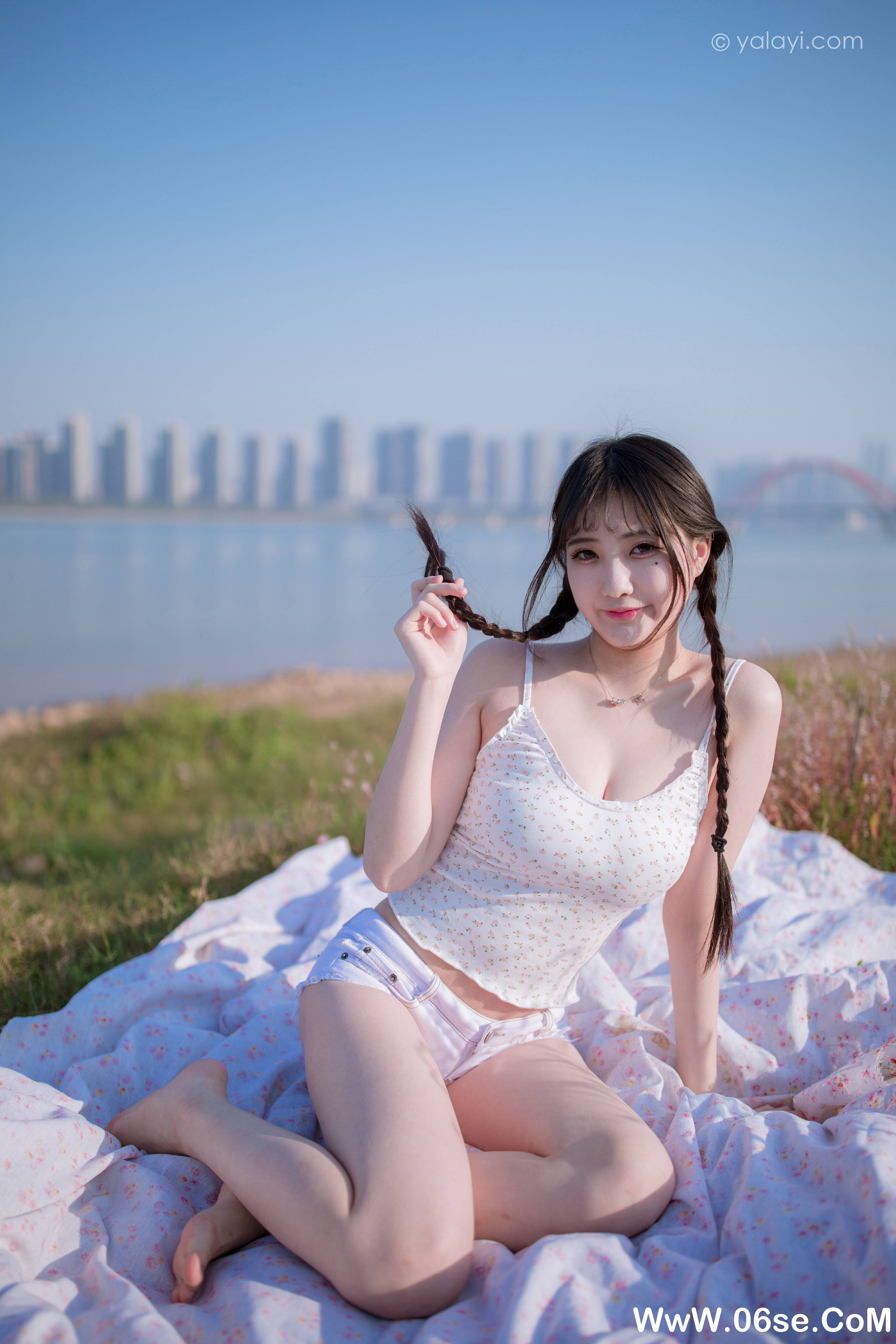 图片[20]-[YALAYI雅拉伊] 2020.12.07 NO.736 瓶儿《去江边》[45P+1P355M]-六色网