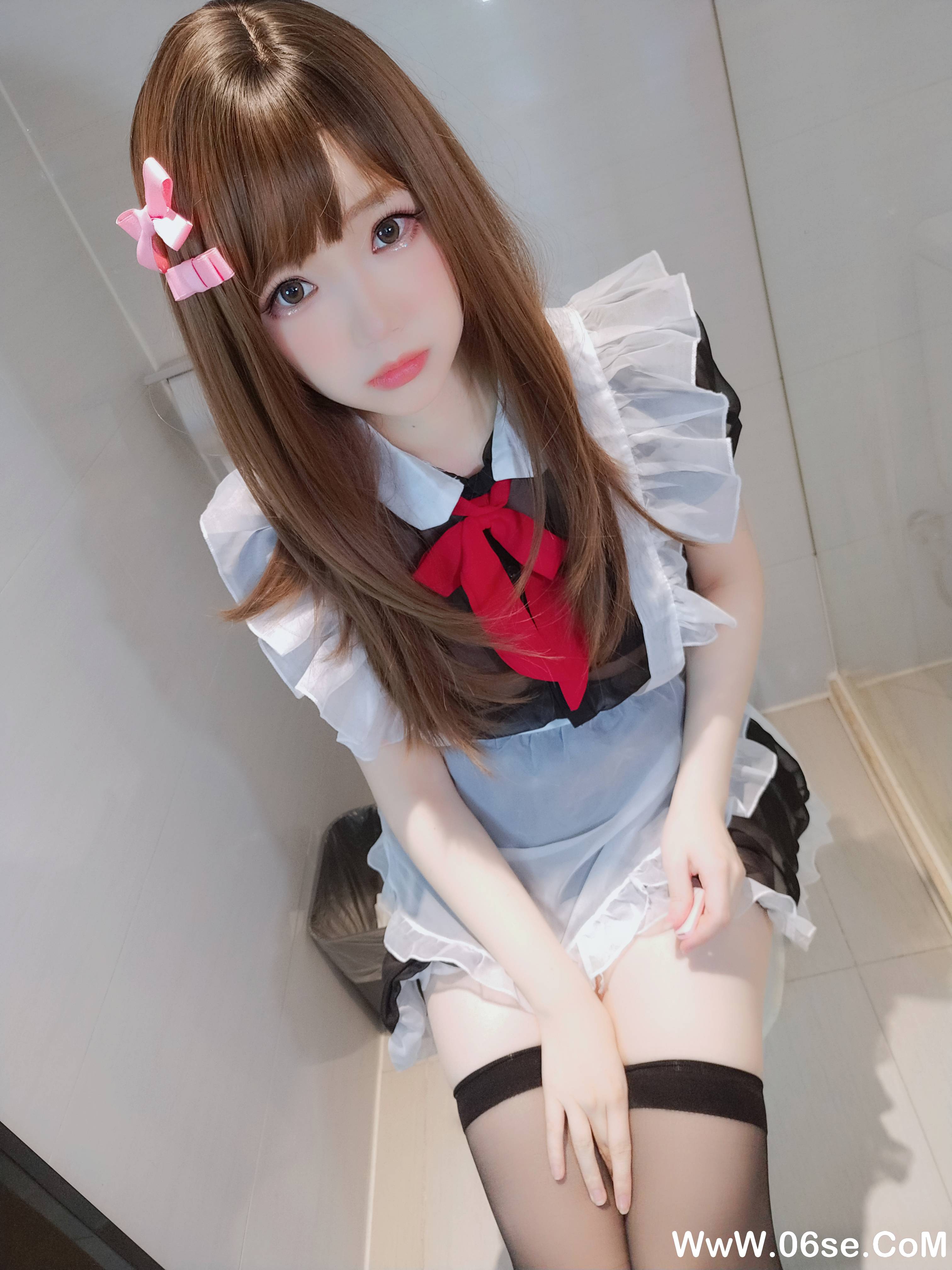 图片[89]-雪晴 – NO.028 浴室女仆 [93P+13V1.58G]-六色网