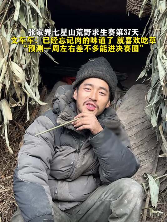 文车车:已经忘记肉的味道了 就喜欢吃草