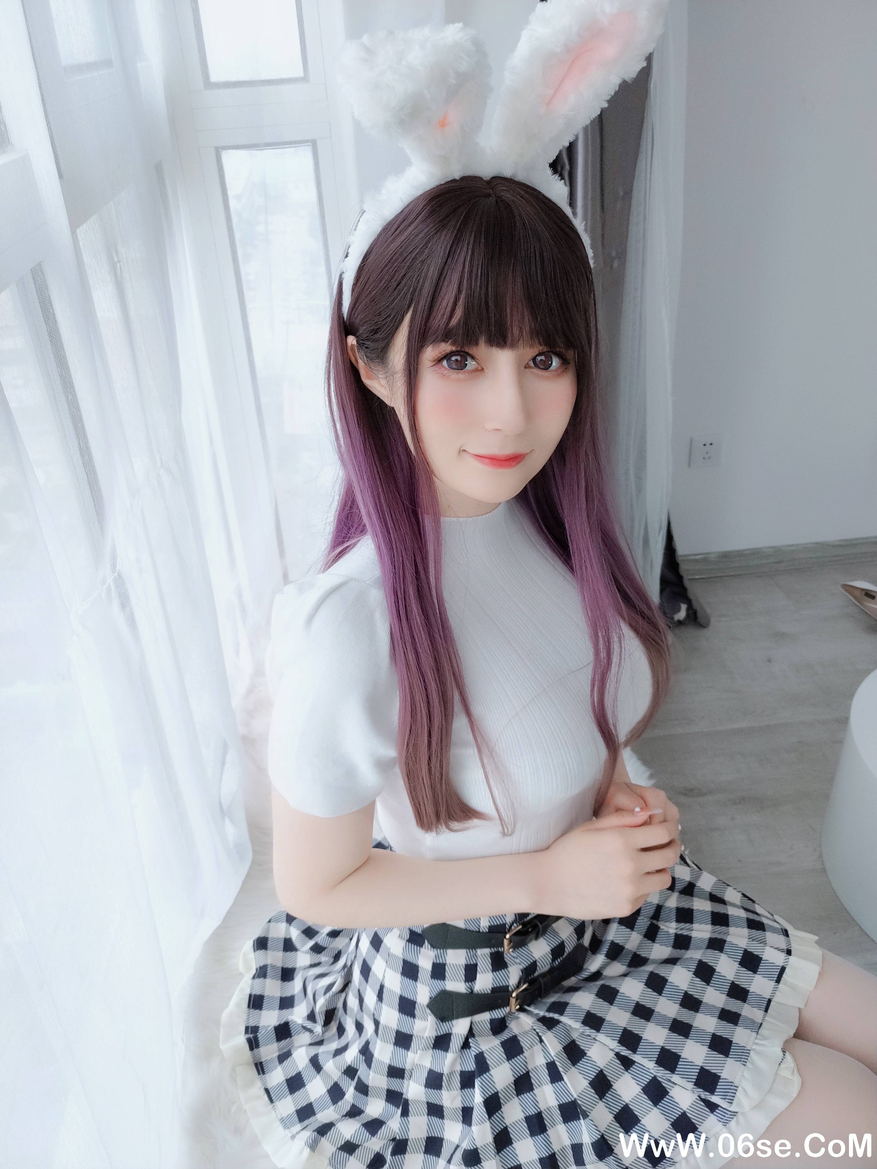 图片[9]-Coser小姐姐白银 NO.152 — 白丝兔女郎[168P+7V1.19G]-六色网