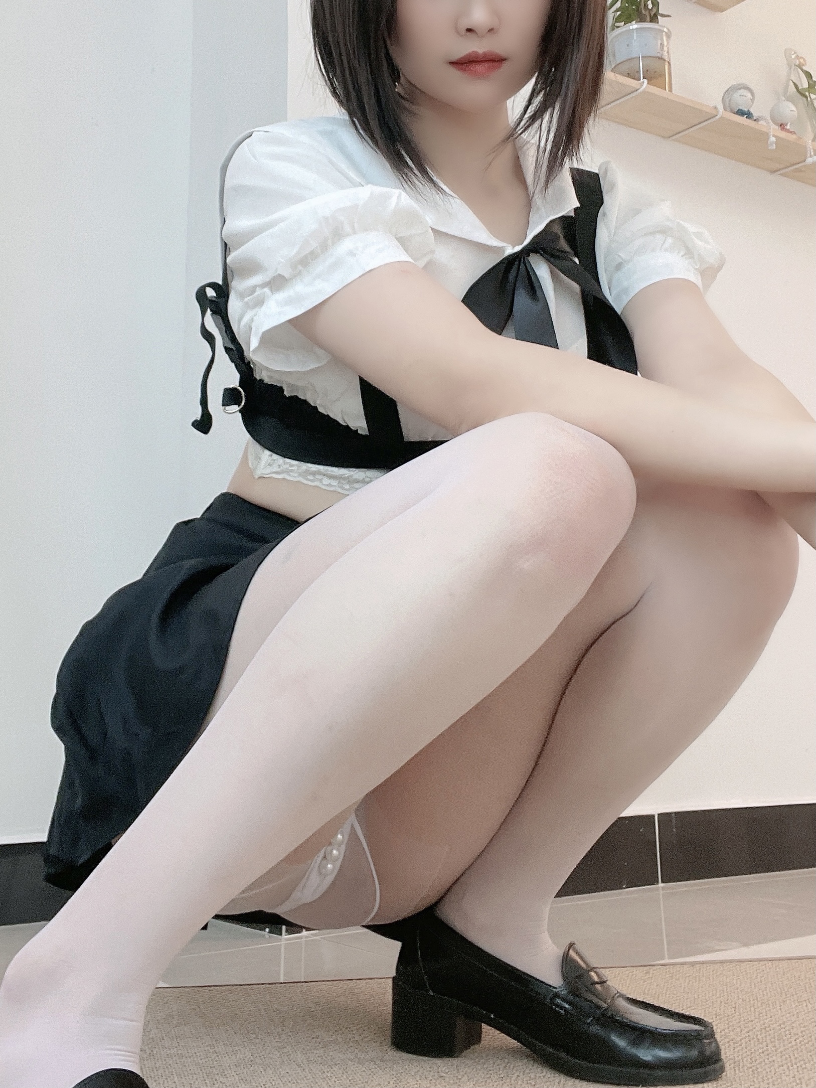 图片[46]-田璐璐 NO.003 — 白丝短裙[100P+3V190M]-六色网