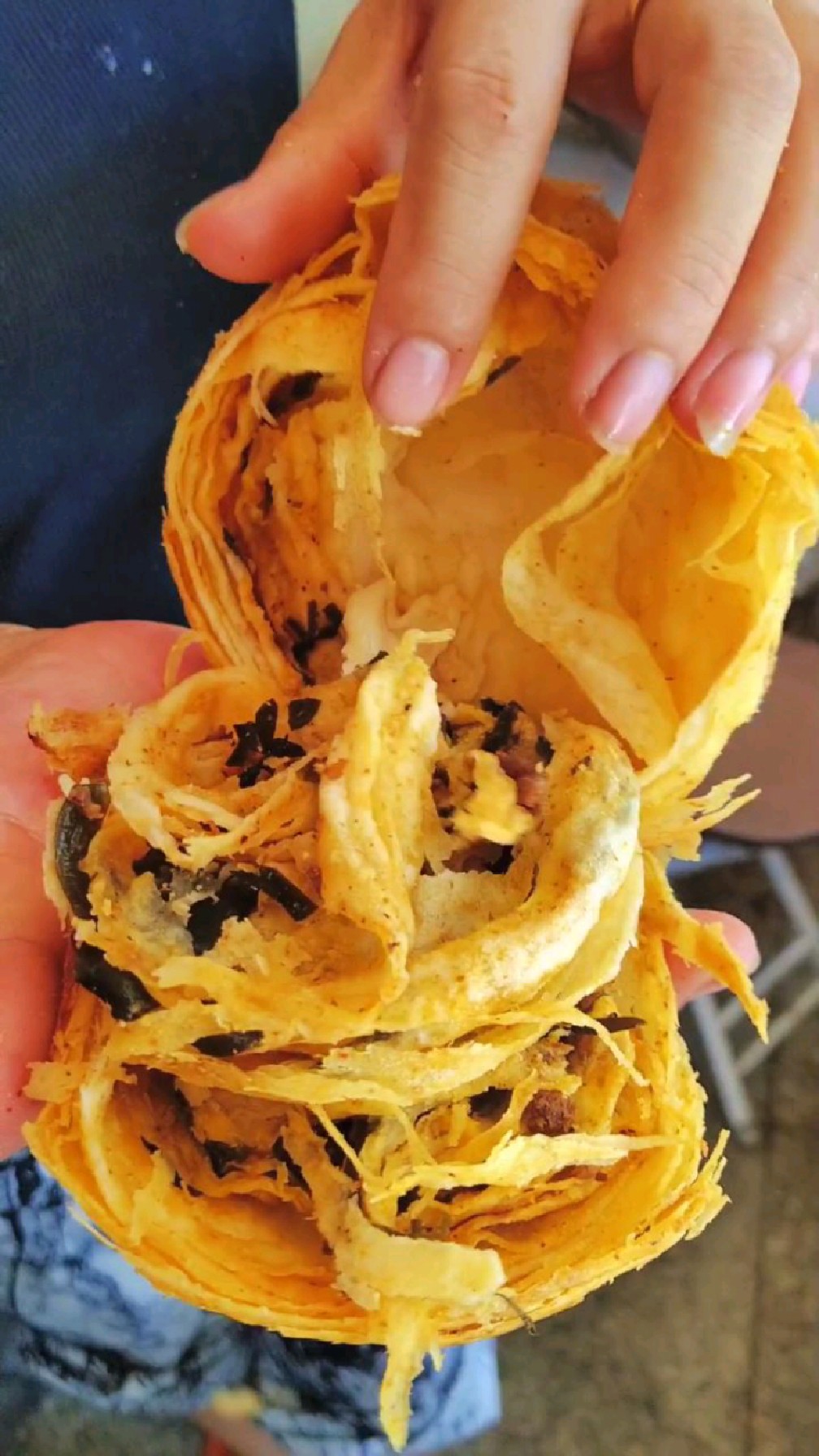 山西老面烧饼制作过程