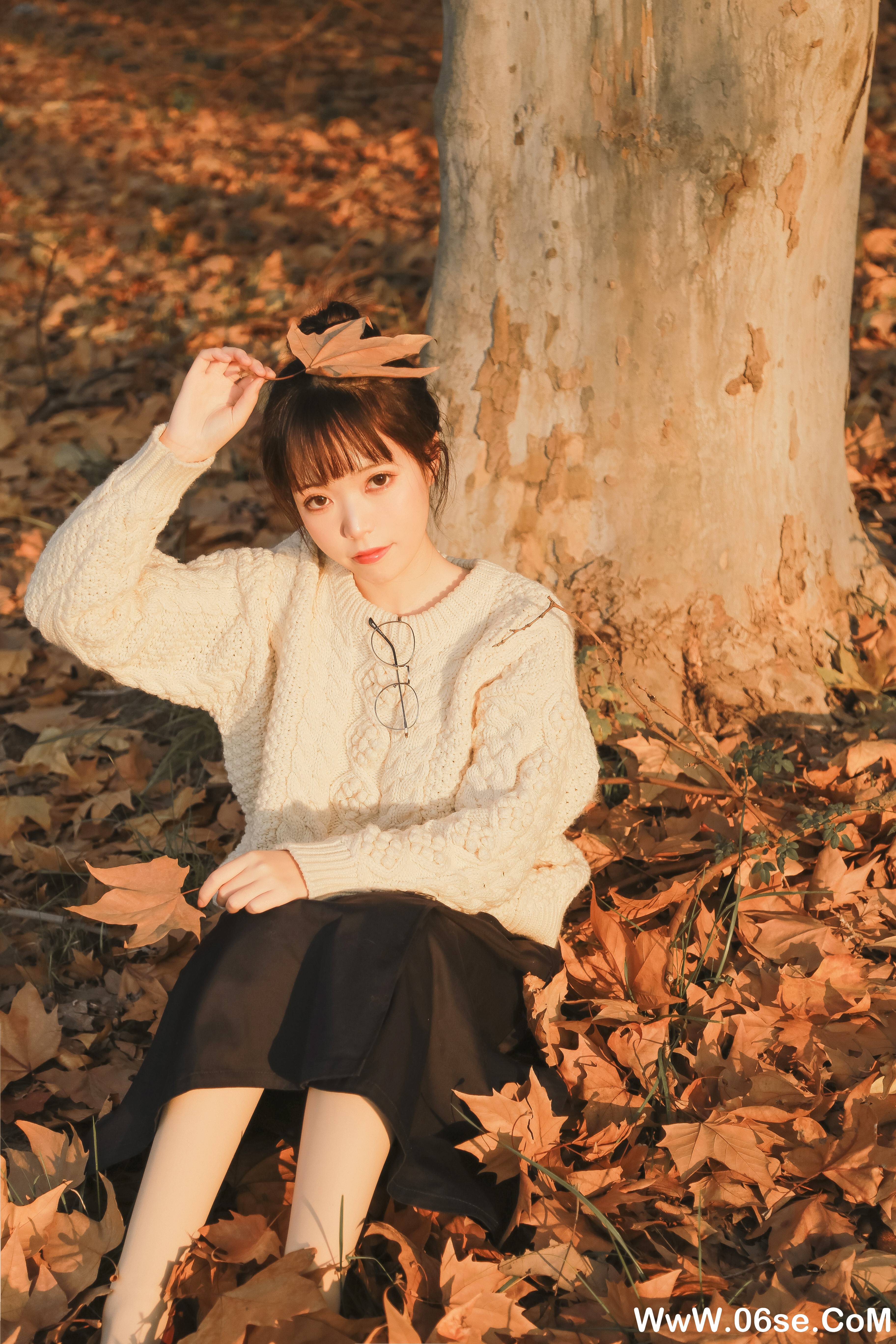 图片[26]-Fushii_海堂 NO.016 — 秋日女友 [31P107M]-六色网