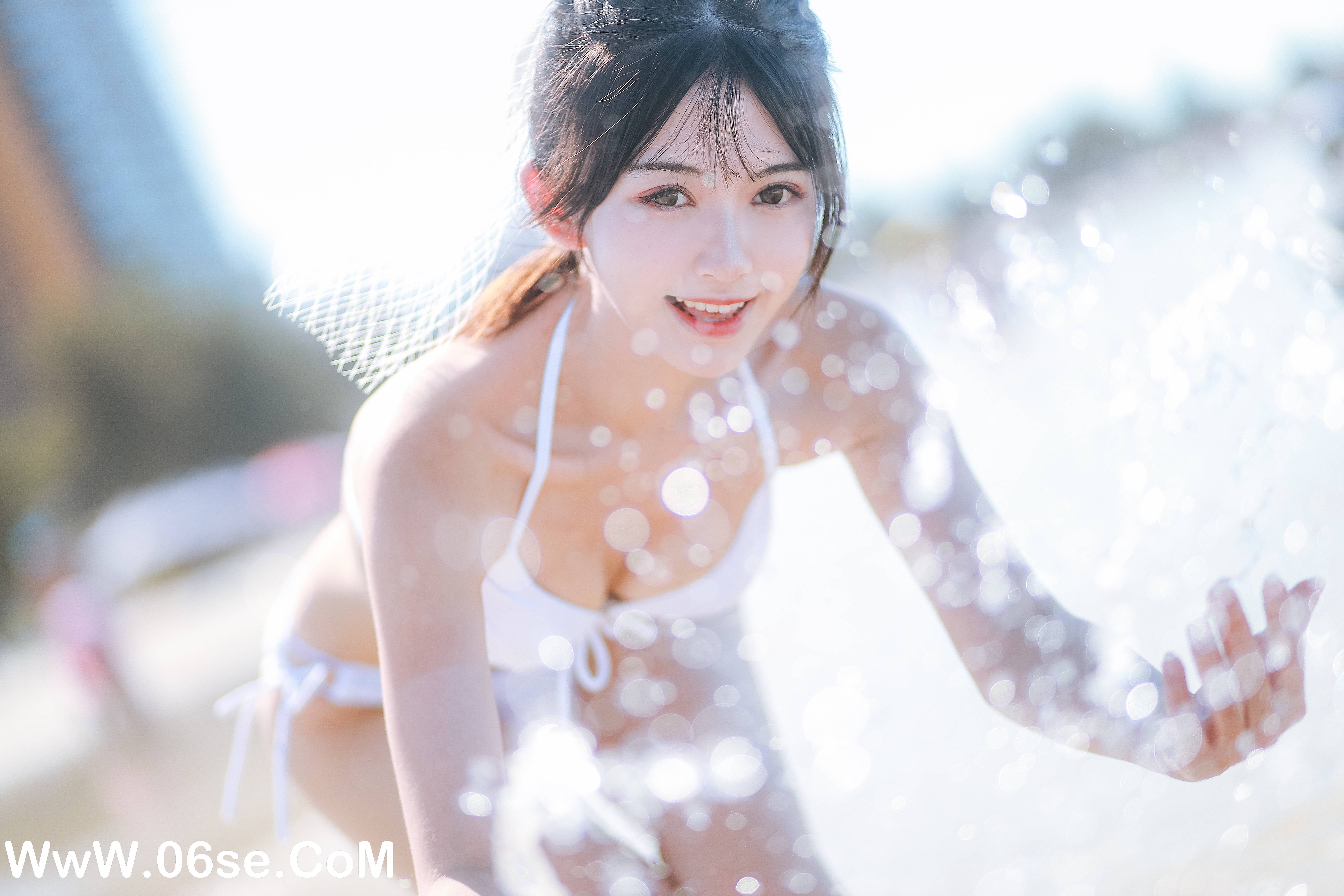 图片[22]-Coser鳗鱼霏儿 NO.043 – 海边 [23P370M]-六色网