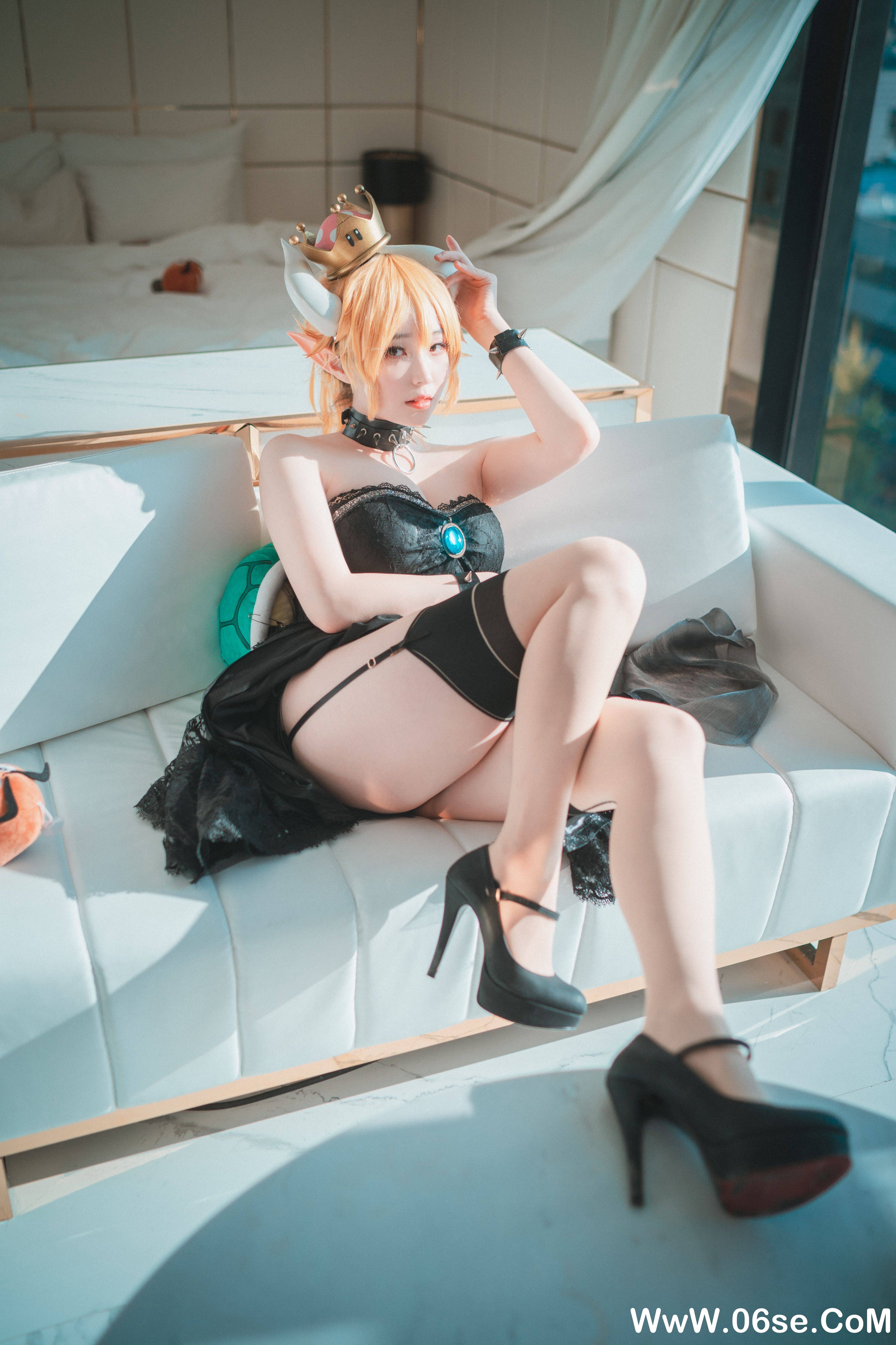 图片[9]-DJAWA – NO.044 Halloween with Bowsette [50P370M]-六色网
