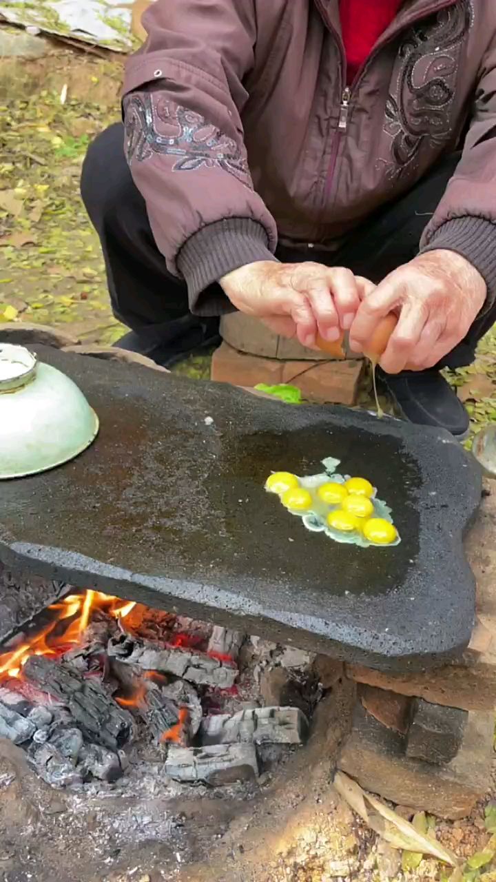 奶奶做的中式汉堡真是绝了!