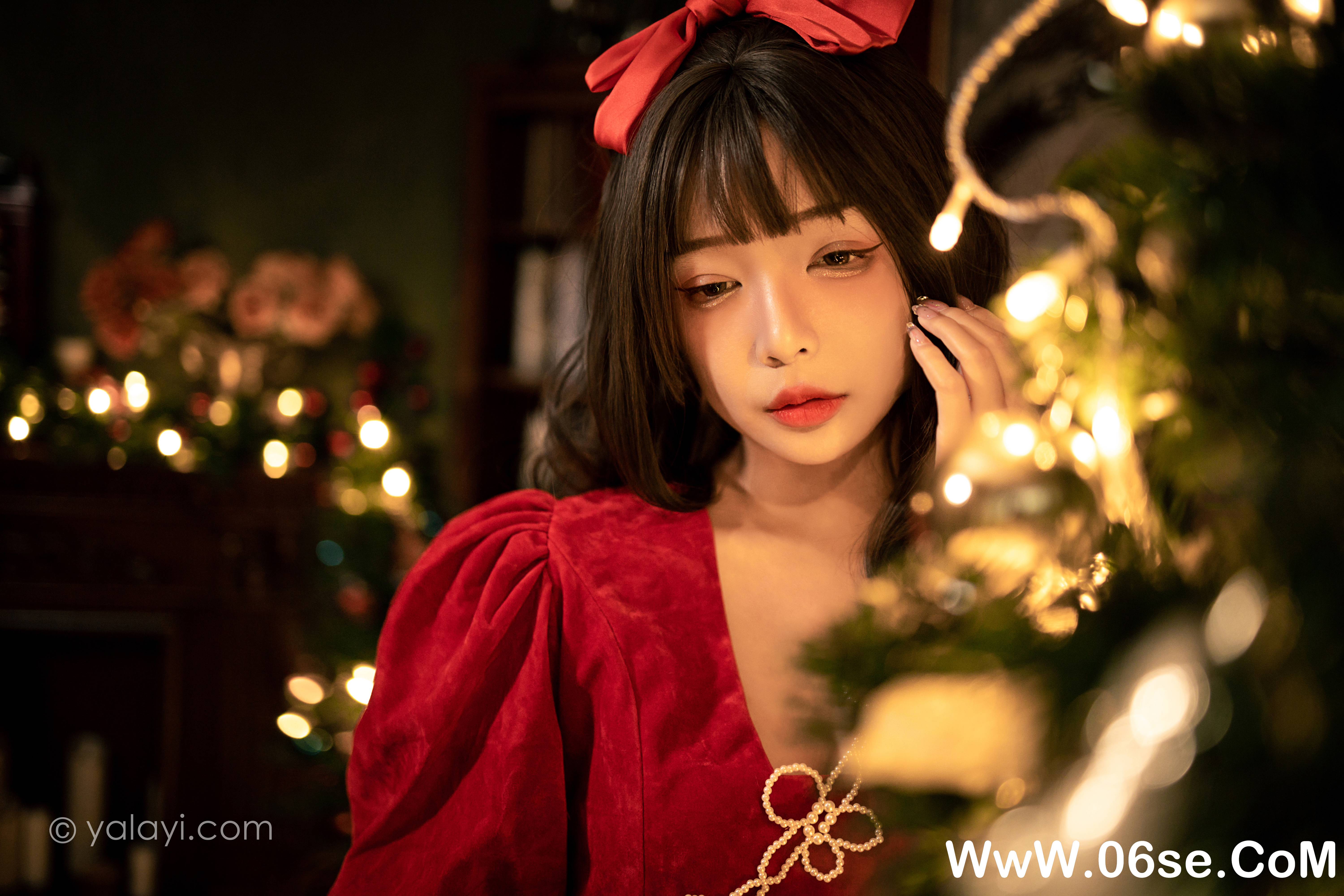 图片[9]-[YALAYI雅拉伊] 2021.12.20 NO.875 阿禾《快乐圣诞》[40+1P701M]-六色网