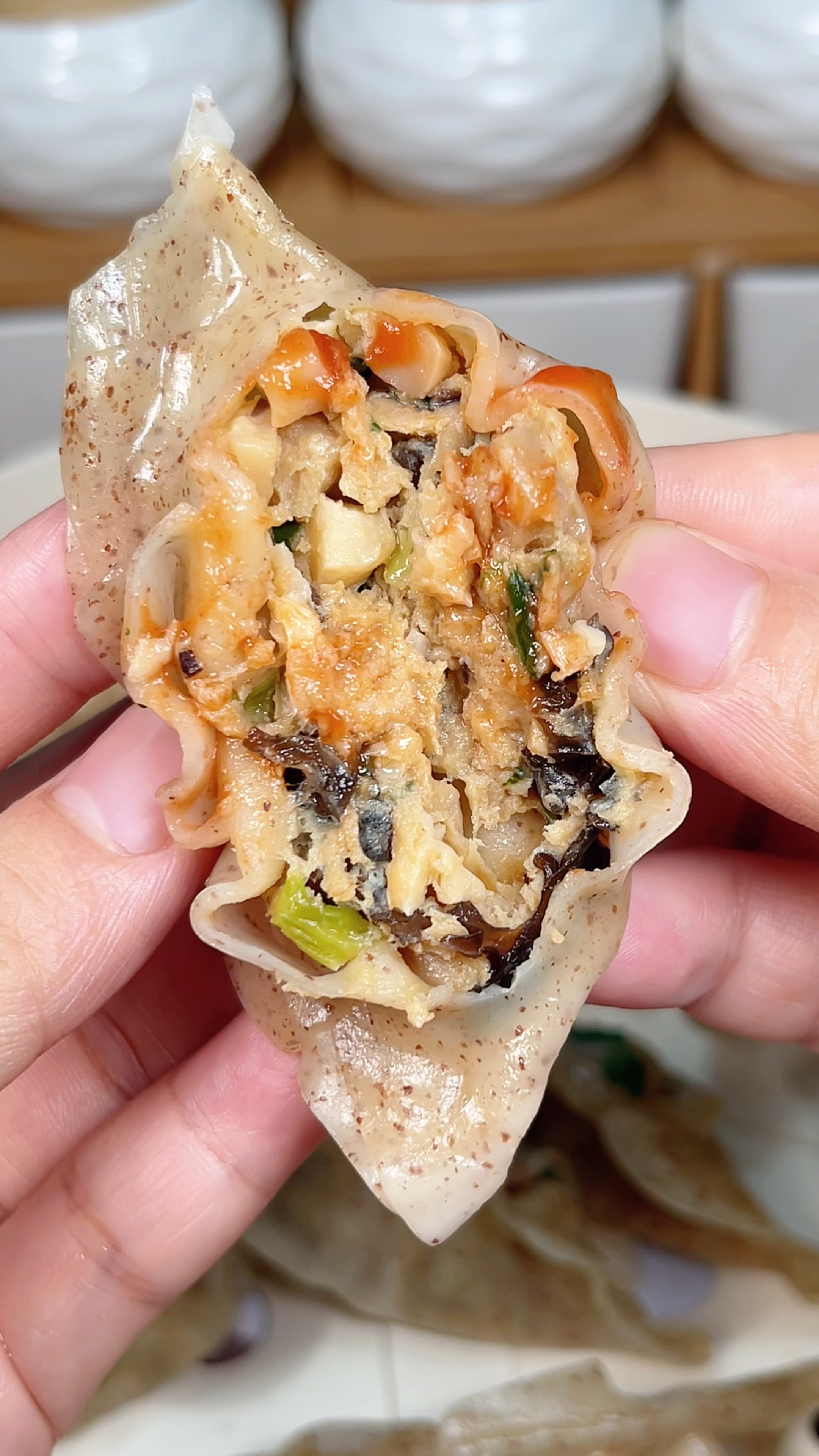魔芋鸡胸肉蒸饺