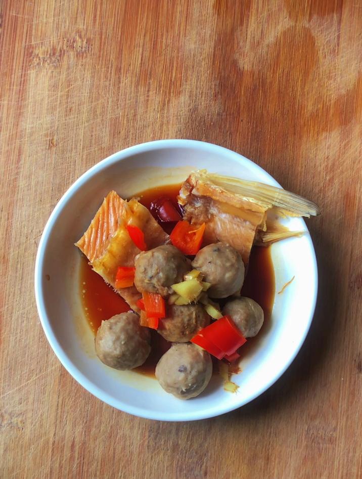 蒸肉丸子的家常做法,跟我这样做,好吃下饭