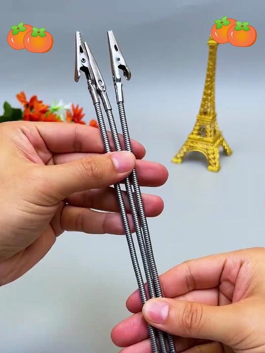 家里用蚊香,经常容易倒,可以试试这个蚊香双头鳄鱼夹