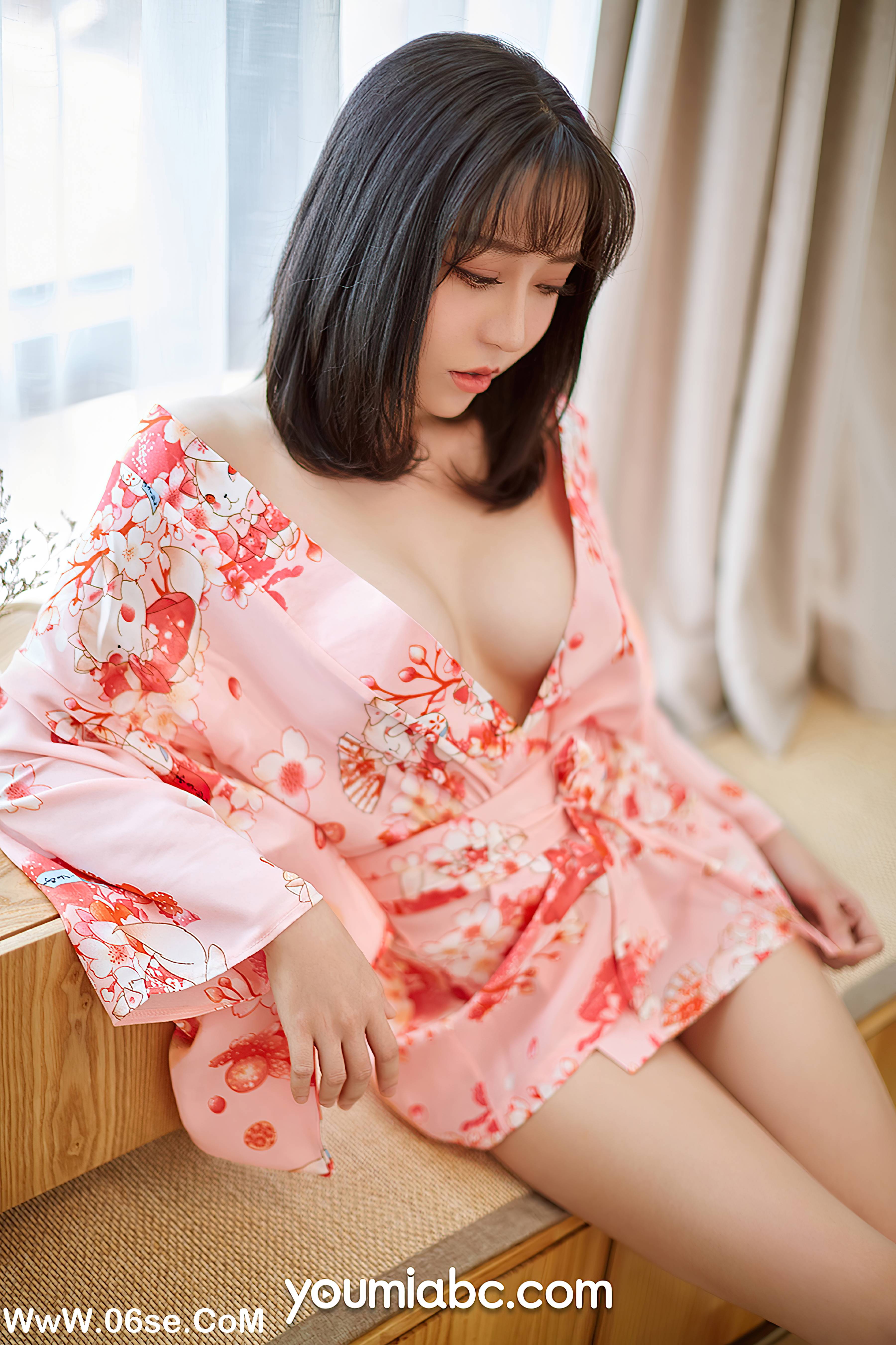 图片[4]-[YouMi尤蜜] 2020.09.18 粉嫩樱花喵 白亦Ada[33+1P632M]-六色网