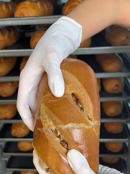 俄罗斯大列巴面包早餐吃什么好吃到停不下来面包——