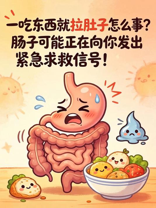 一吃东西就拉肚子怎么回事？肠子可能正在向你发出紧急求救信号！