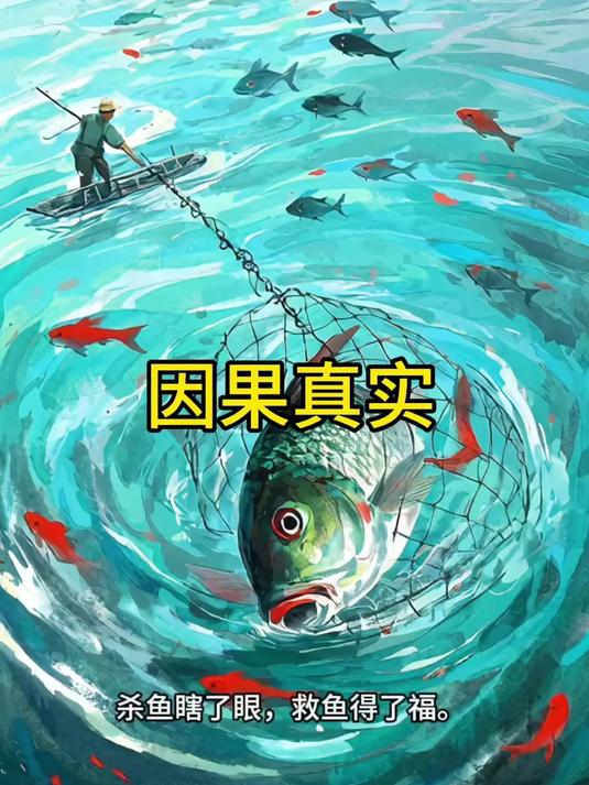 补鱼、救鱼,两种行为,两种因果!