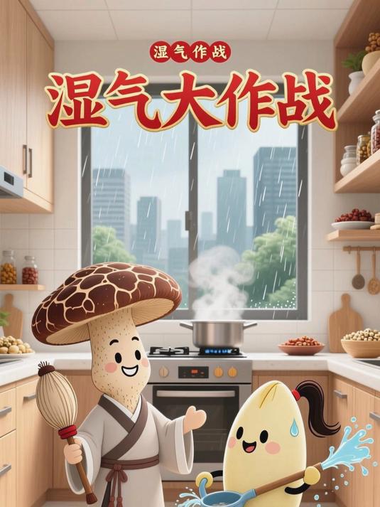 湿气重吃茯苓薏米粥,健脾祛湿显效果