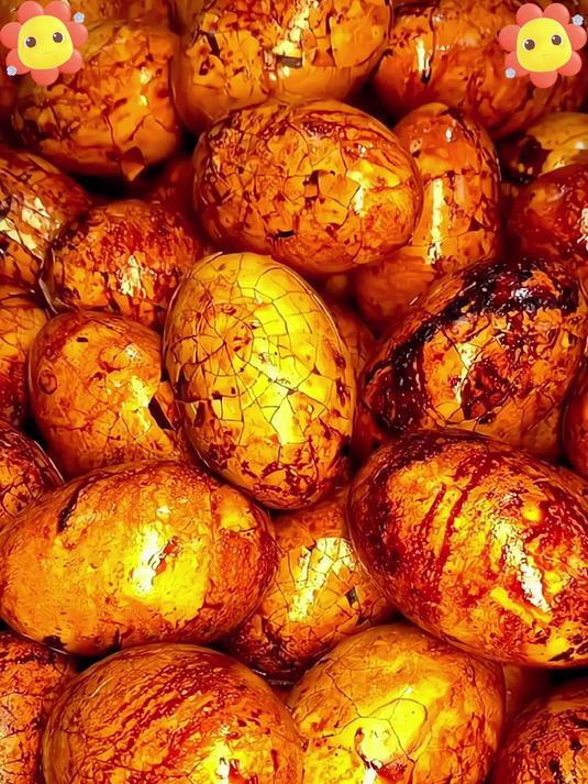 大个烤鹅蛋先烤后卤 卤香浓郁 无腥味 蛋白弹牙蛋黄沙润