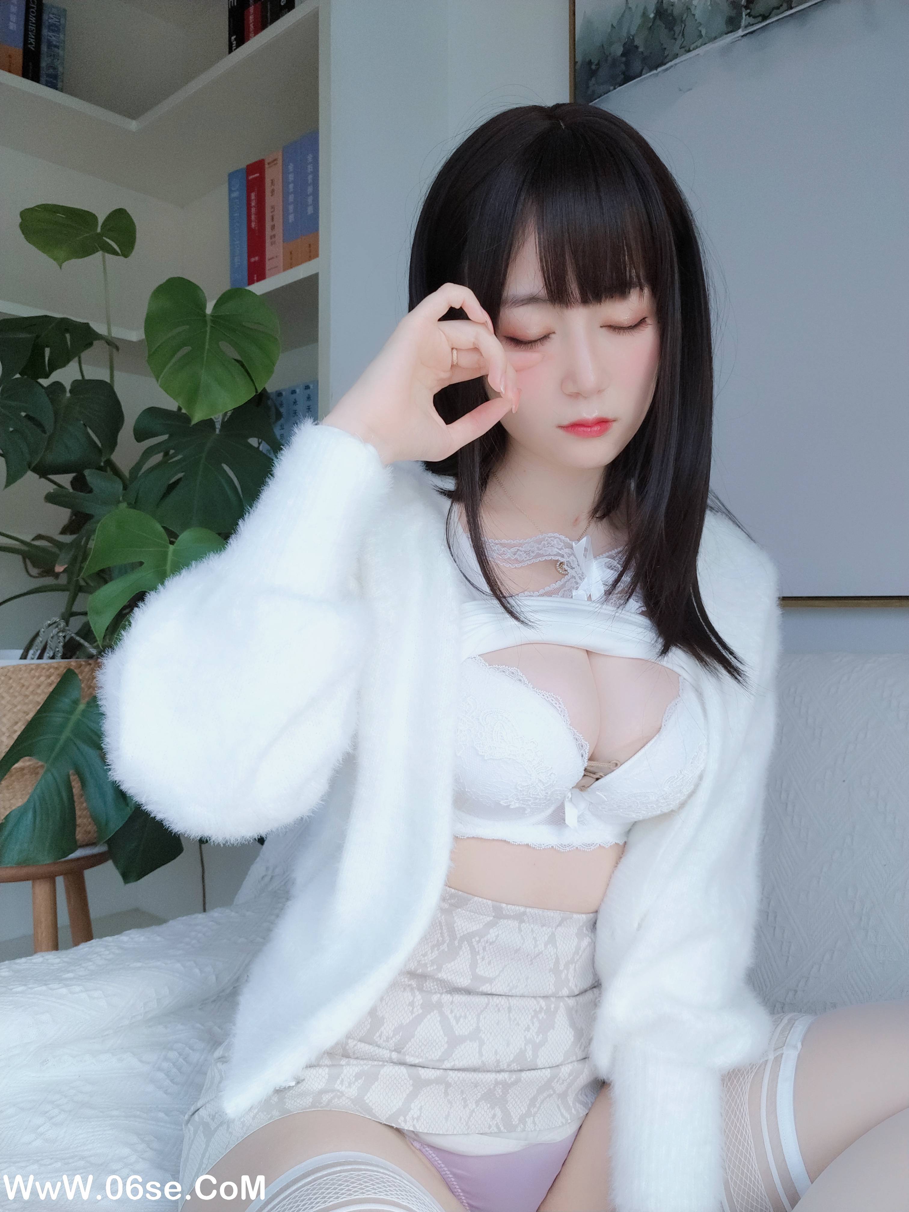 图片[105]-Coser小姐姐白银 NO.031 – 白蕾丝[121P+3V789M]-六色网