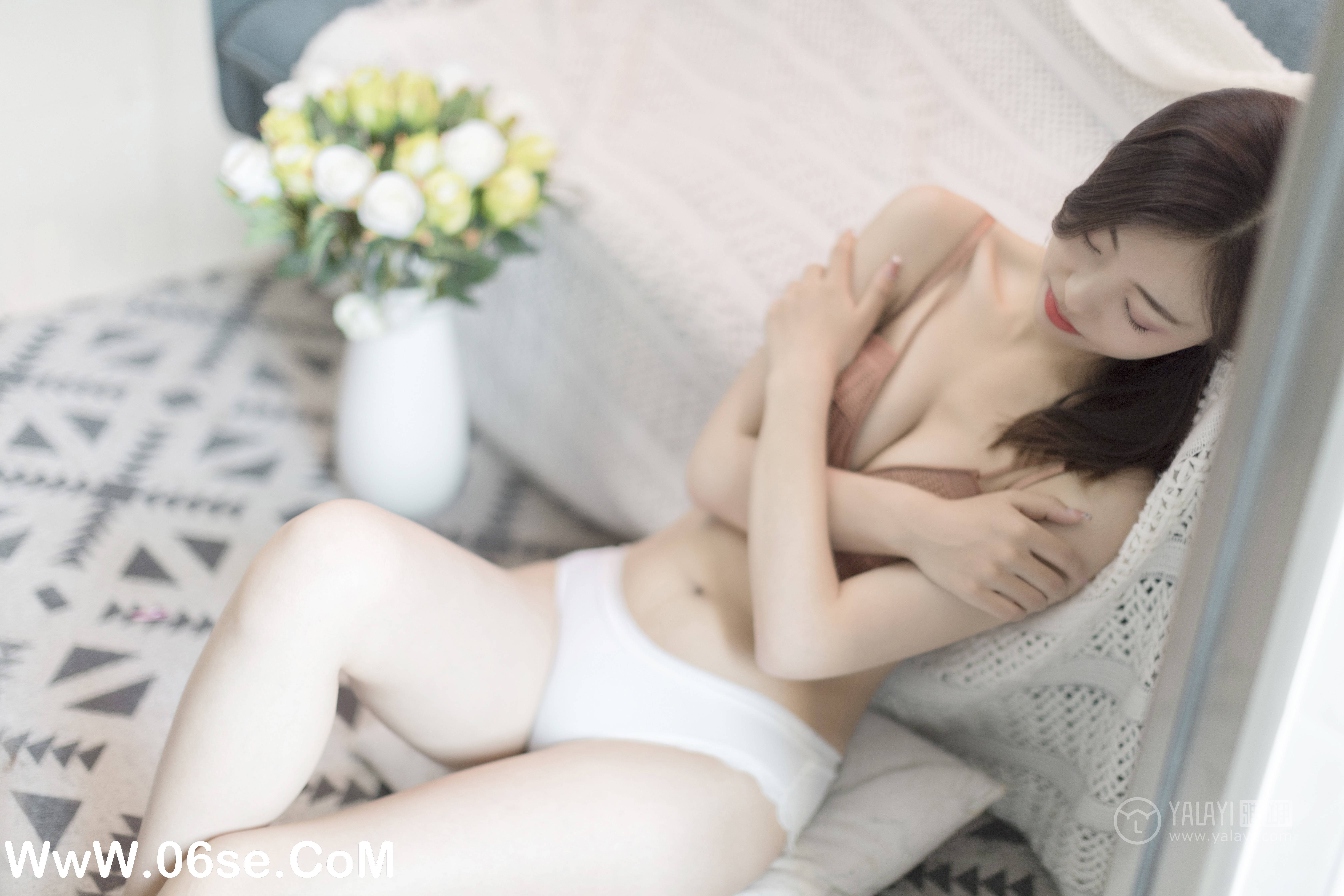 图片[7]-[YALAYI雅拉伊] No.320 少女与玫瑰 高若童-六色网