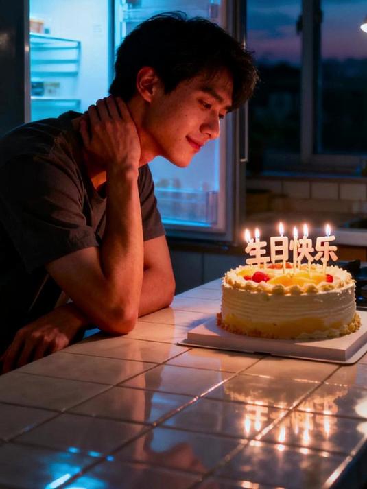 老公加班熬夜给我做生日蛋糕,我却在和男闺蜜通宵看电影