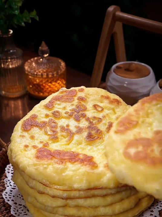 用筷子搅一搅就能做的玉米饼