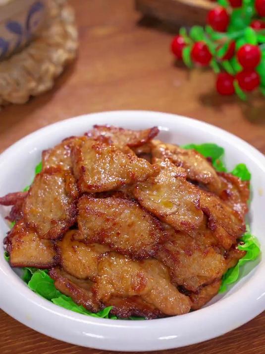 美味解馋的蒜香烤肉