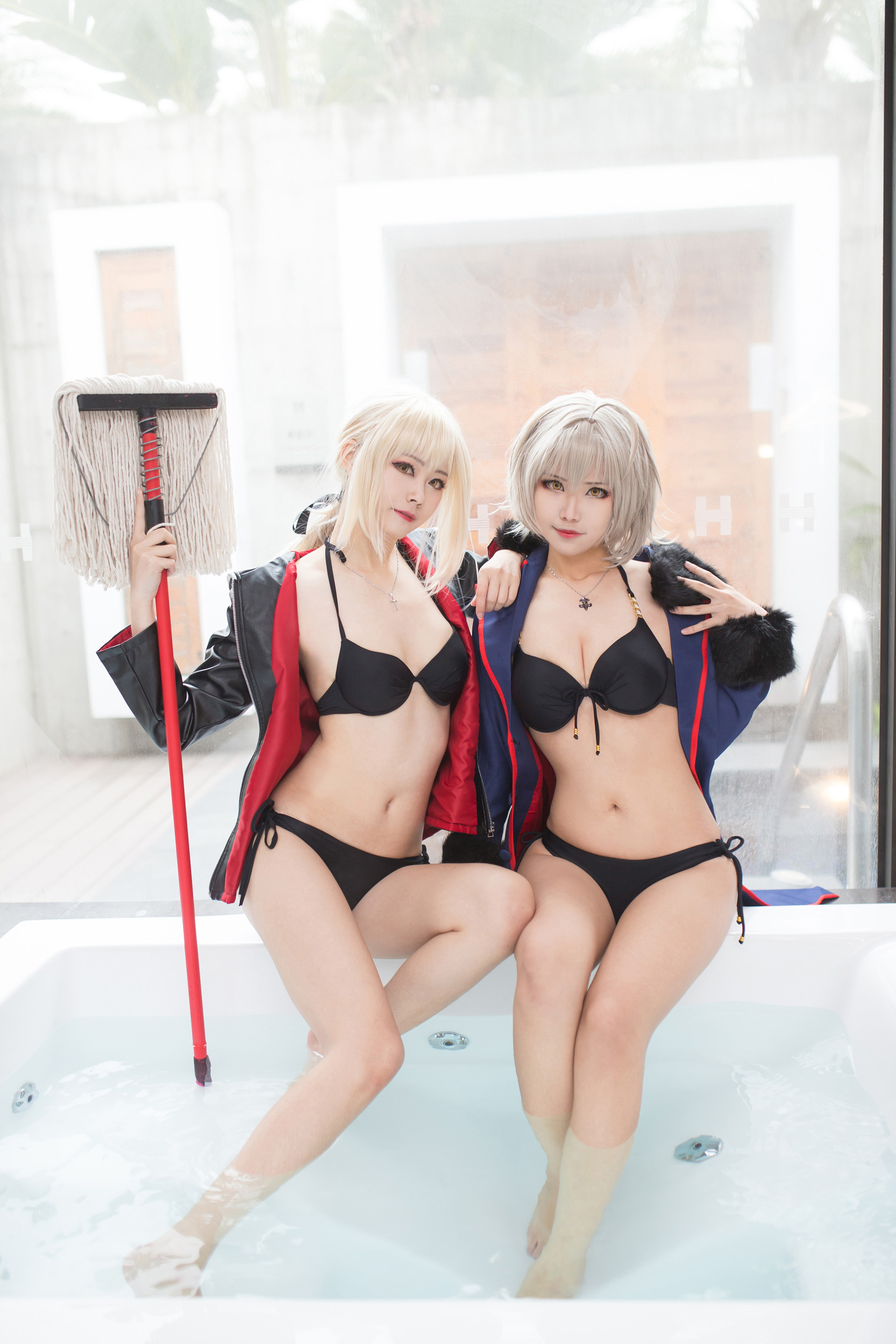 图片[75]-Coser萱-KaYa NO.132 — 黑贞 黑呆毛下着[83P45M]-六色网