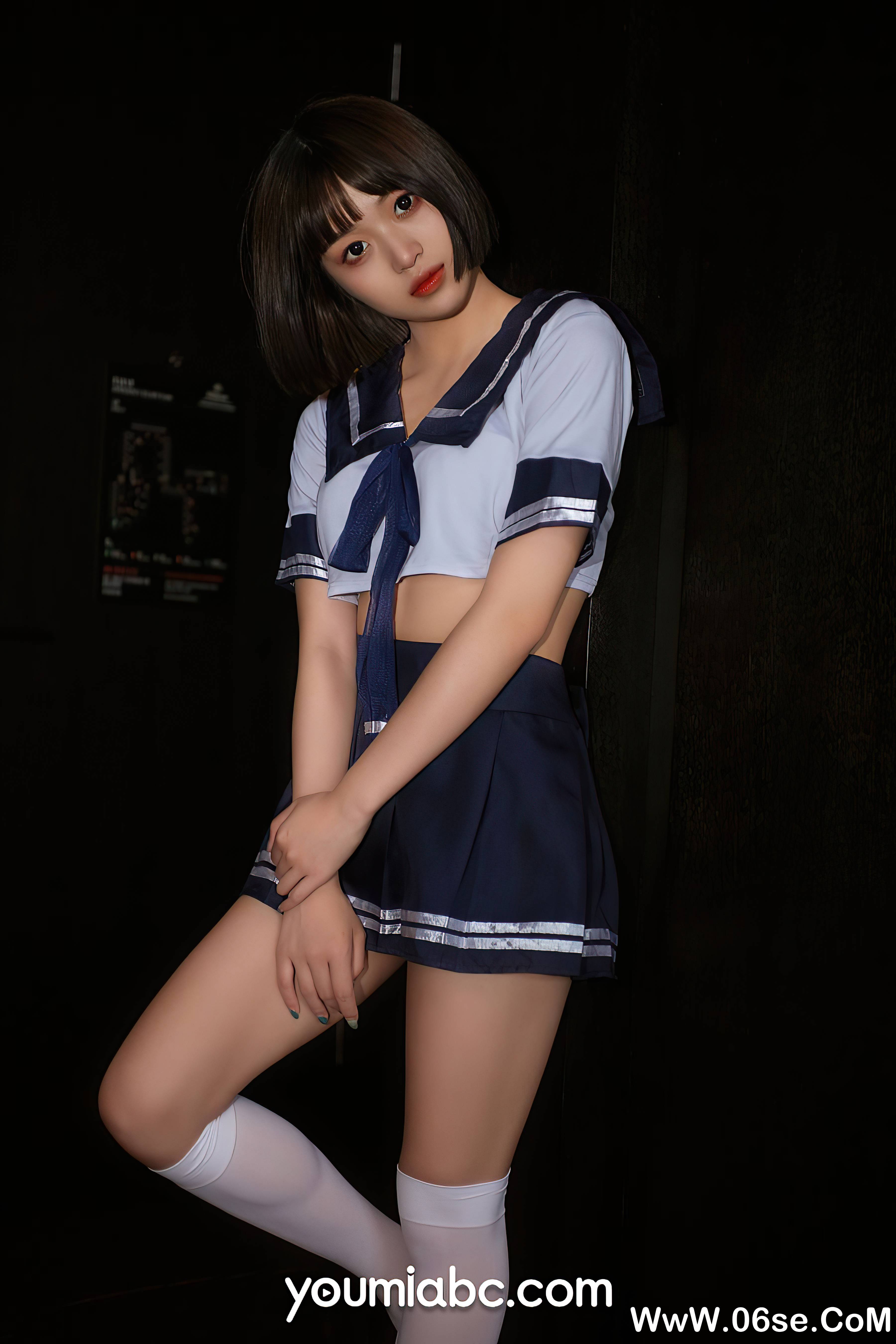 图片[8]-[YouMi尤蜜] 2021.07.19 放学等我 萌萌[27+1P435M]-六色网