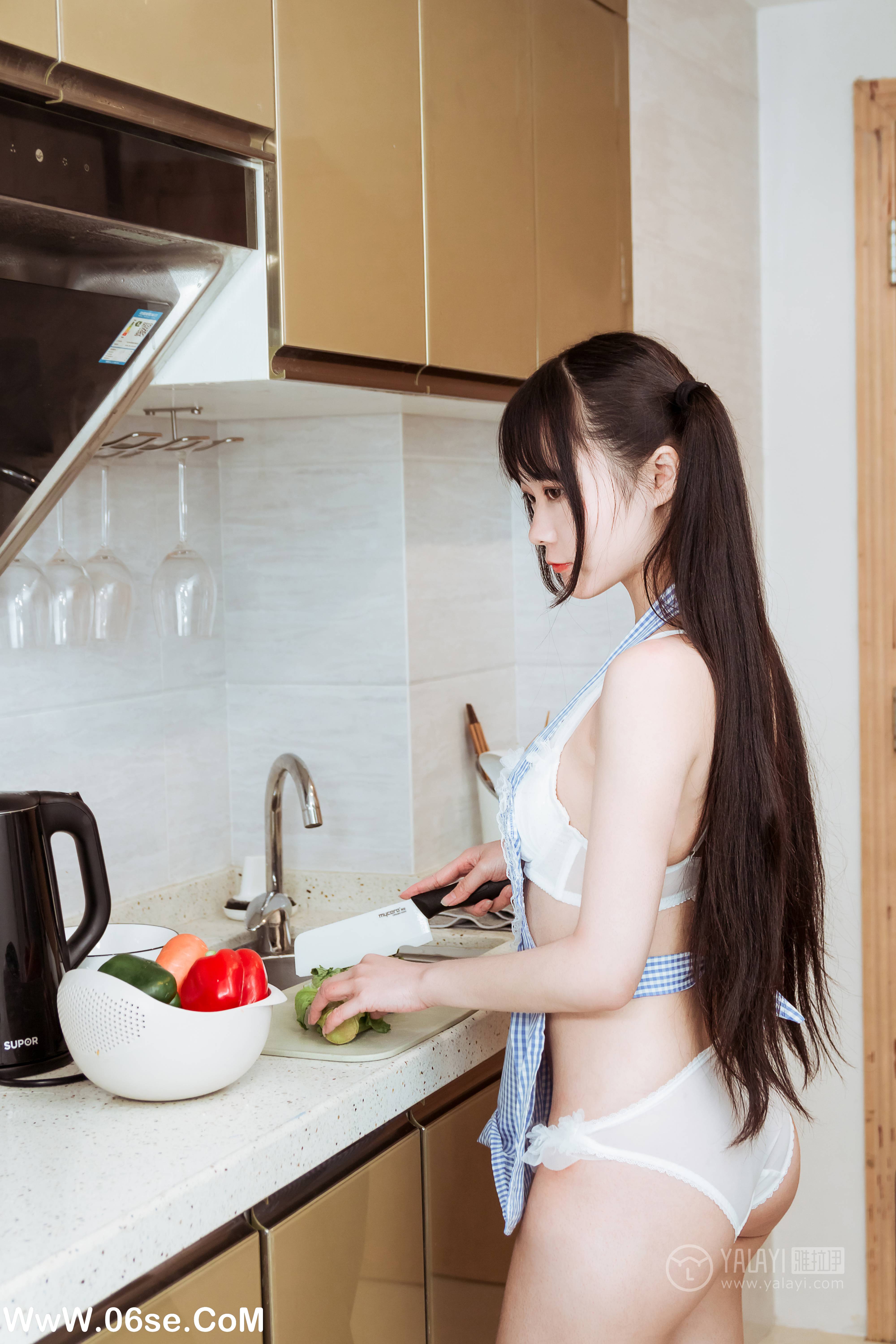 图片[6]-[YALAYI雅拉伊] No.204 美味厨娘 小琉-六色网