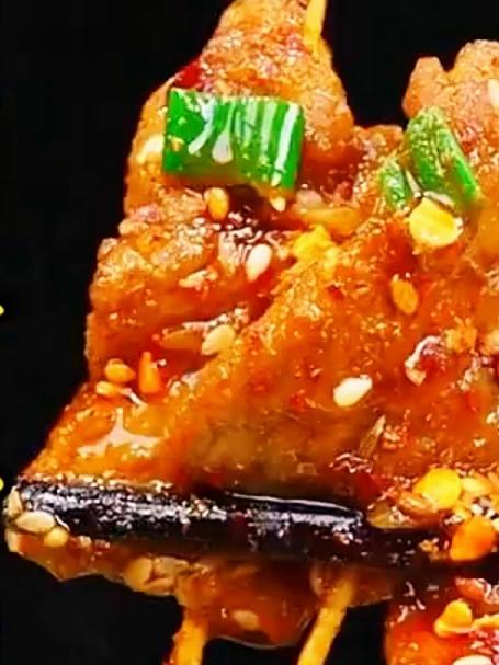 牙签牛肉学会了再也不用去外面吃啦,到底怎样做才能,外焦里软,不干不硬又好吃呢#家常菜##美