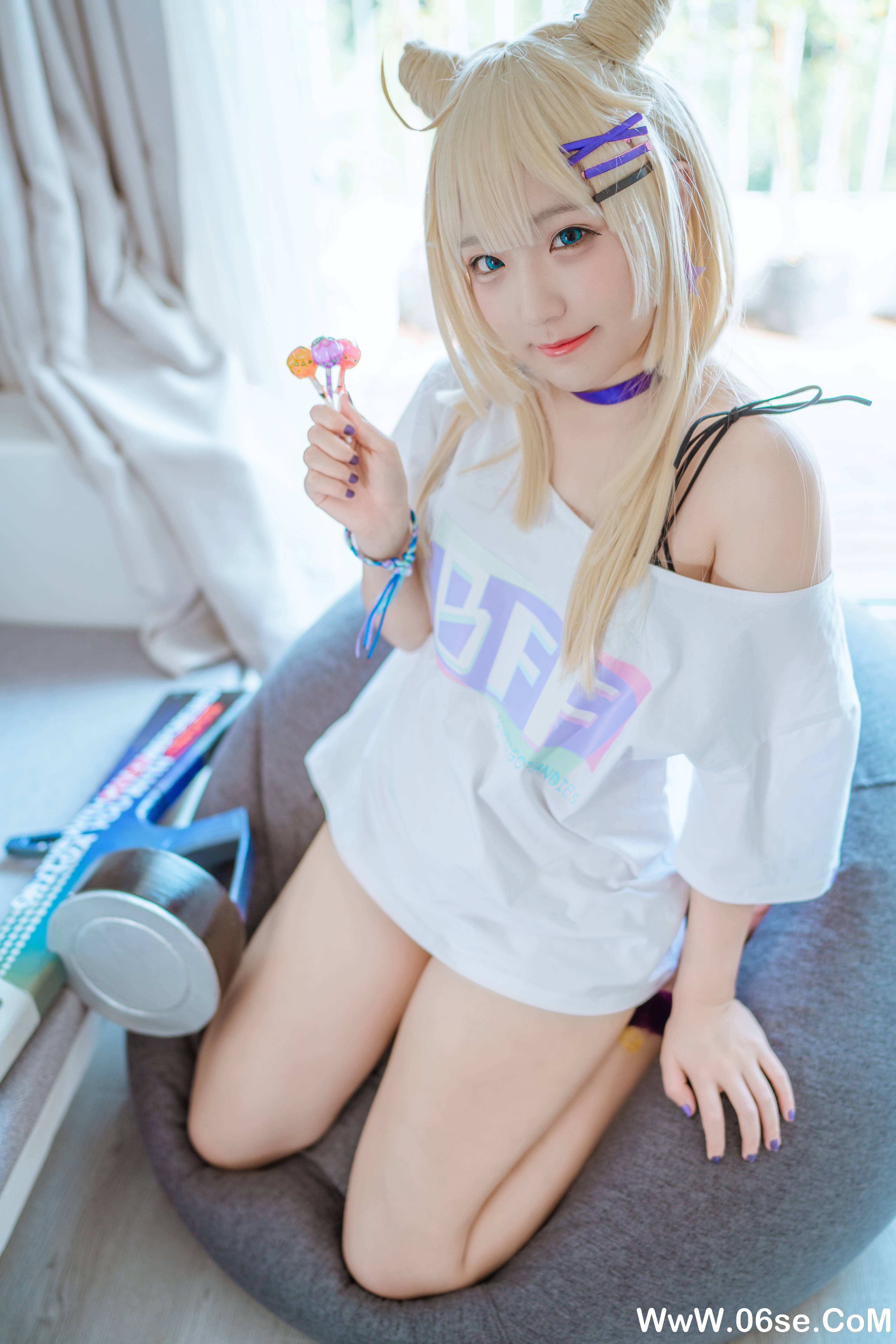 图片[15]-Mime弥美 NO.008 – 少女前线 AA-12 无烟棒棒糖[27P151M]-六色网