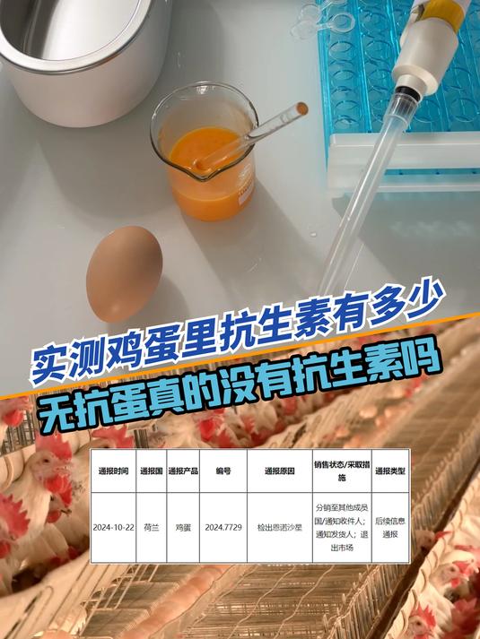 欧盟因抗生素退回我们的鸡蛋,实测问题远不止此,孩子吃更要注意