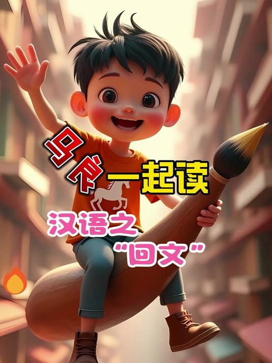 神奇的中国话 一起读汉语之“回文”