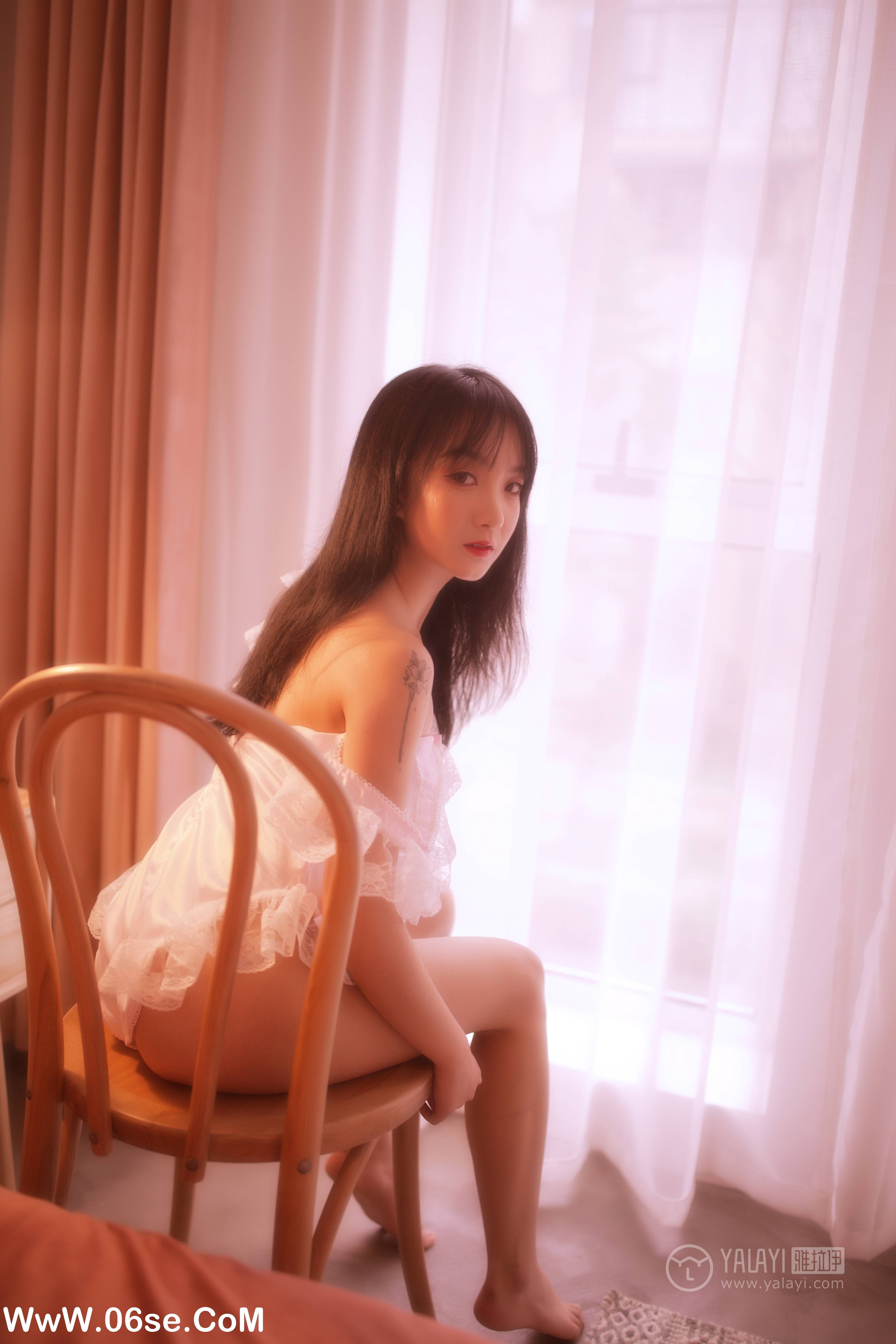 图片[7]-[YALAYI雅拉伊] NO.160 薄紗少女 夏夏-六色网