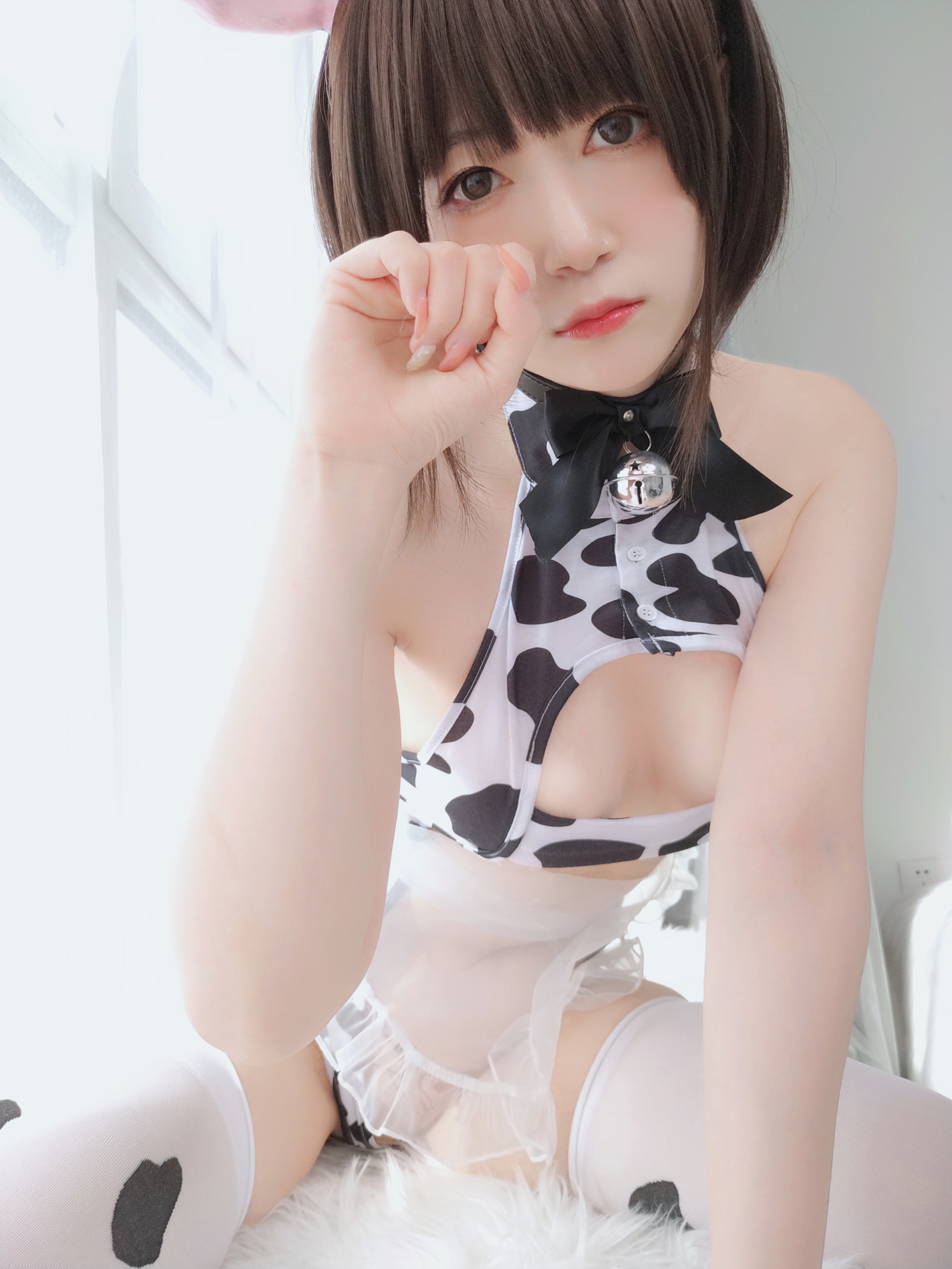 图片[44]-Coser小姐姐白银 NO.021 – 可爱奶牛[100P+3V544M]-六色网