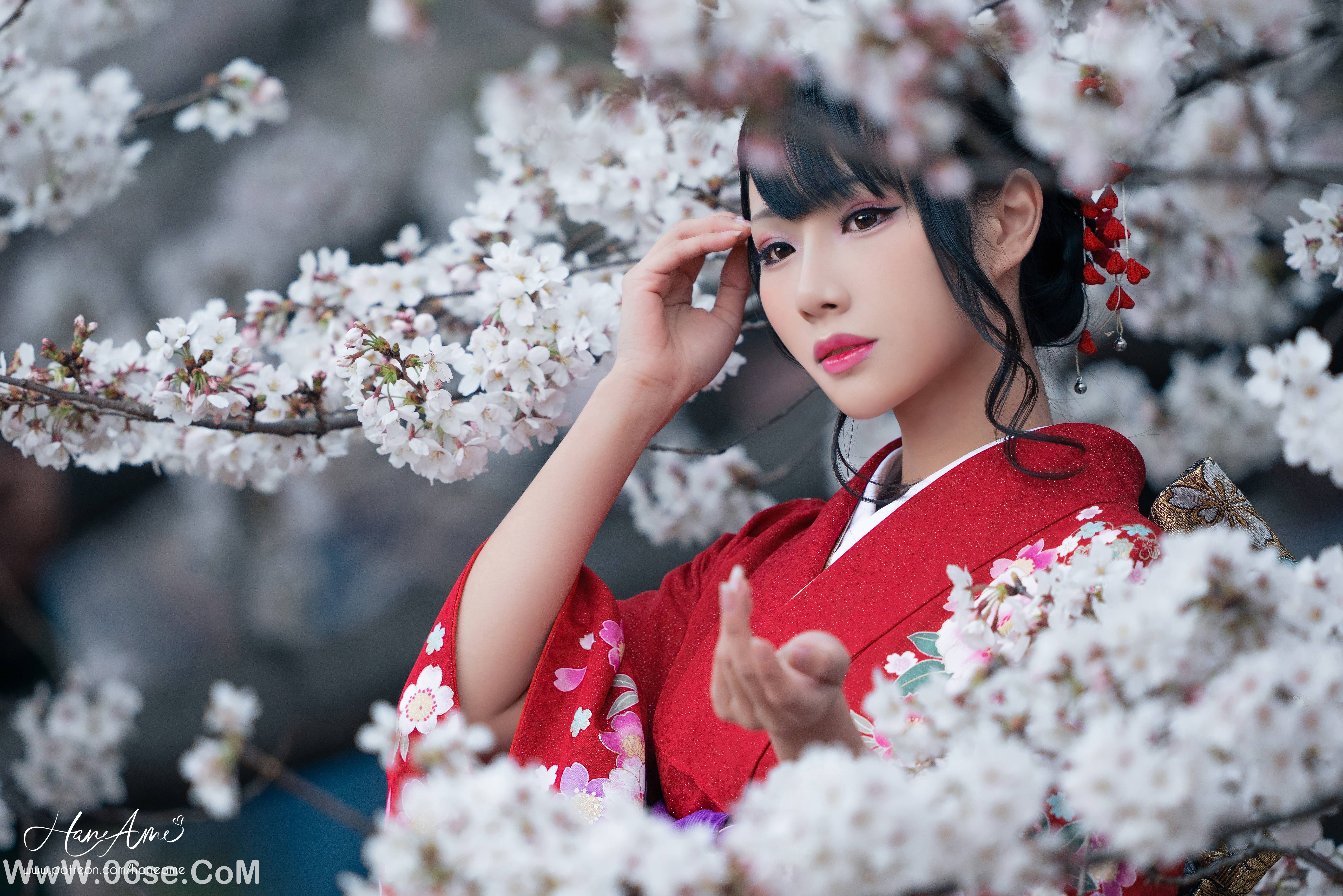 图片[8]-Hane Ame 雨波写真 NO.013 – 赤紅和服[38P736M]-六色网