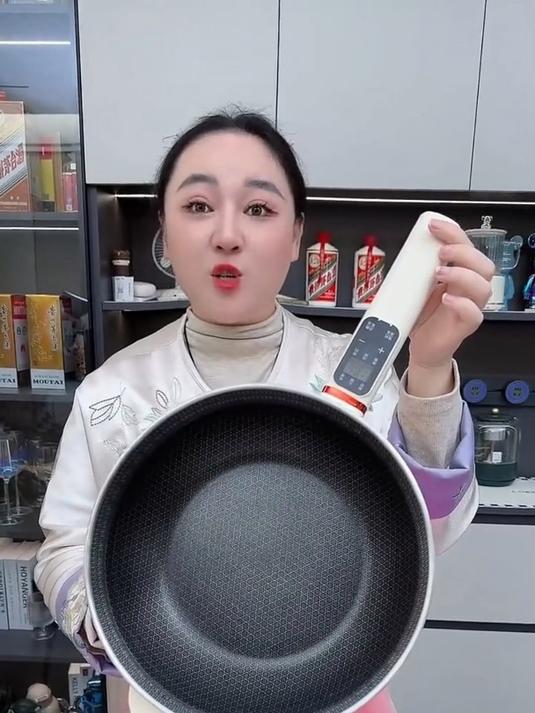 一体锅家用煎炒蒸煮一体不粘电炒锅,炒菜,煮饭,涮火锅都可以