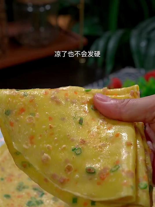 小朋友爱吃的早餐鸡蛋饼