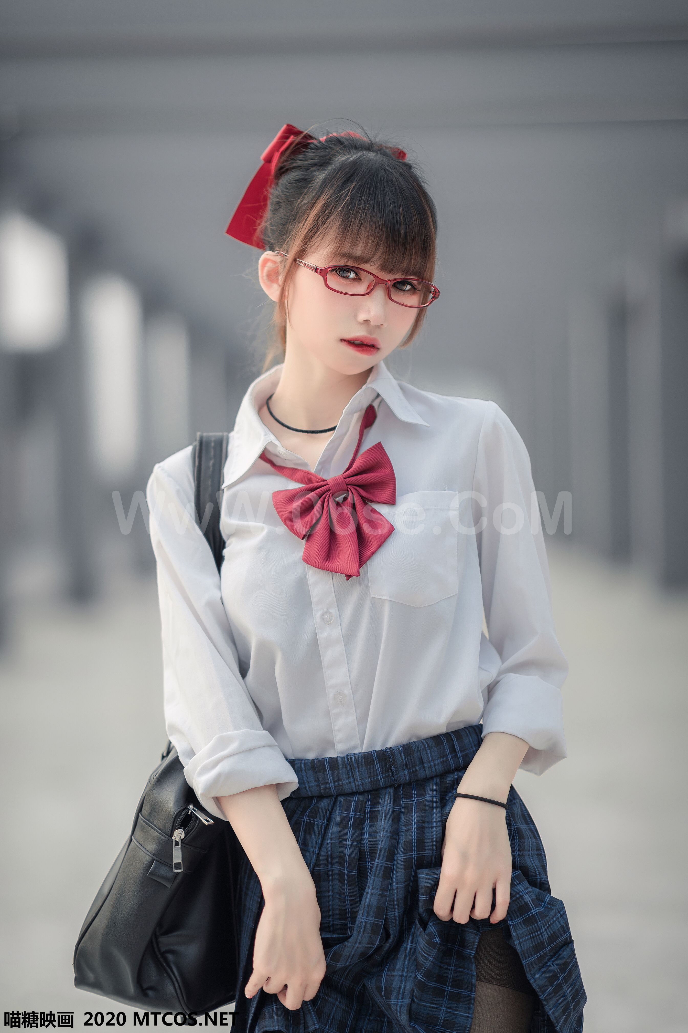 图片[41]-[MTCos] 喵糖映画 Vol.098 渡边爻爻爻子 JK制服少女-六色网