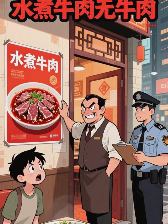 上海一餐馆被查！水煮牛肉里，1片牛肉都没有？