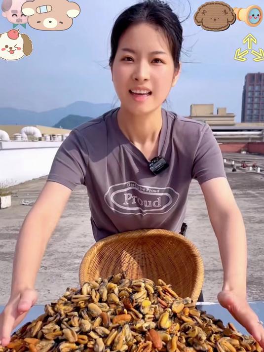 大号淡菜干肉厚饱满,煲汤炖肉都鲜香,好吃又实惠#干货#