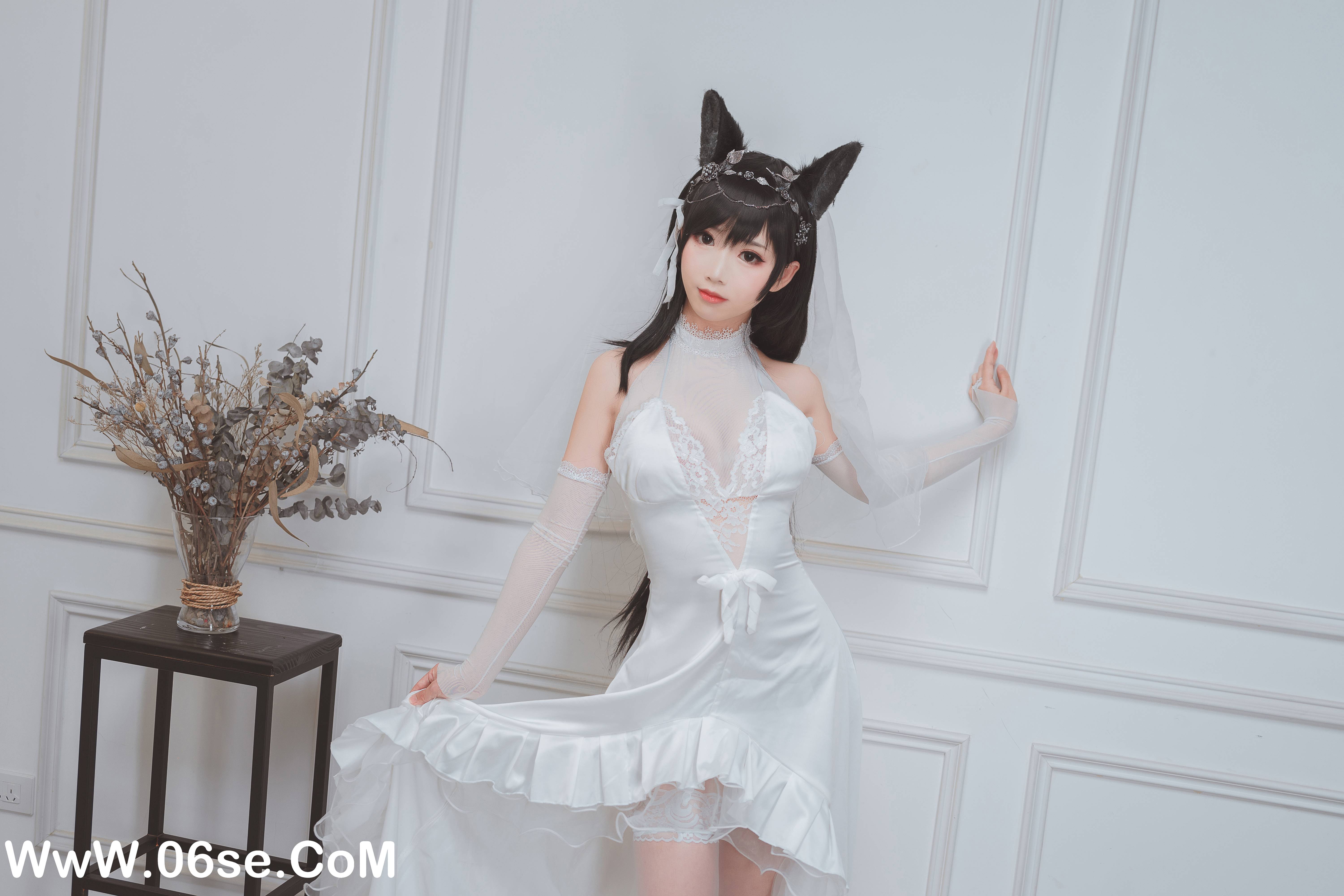 图片[11]-Coser面饼仙儿 NO.052 – 爱宕花嫁 [29P247M]-六色网