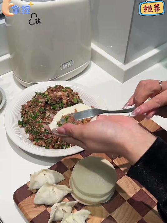 不锈钢防滑挑馅勺新款316L包饺子馄饨馅料搅拌勺家用挖