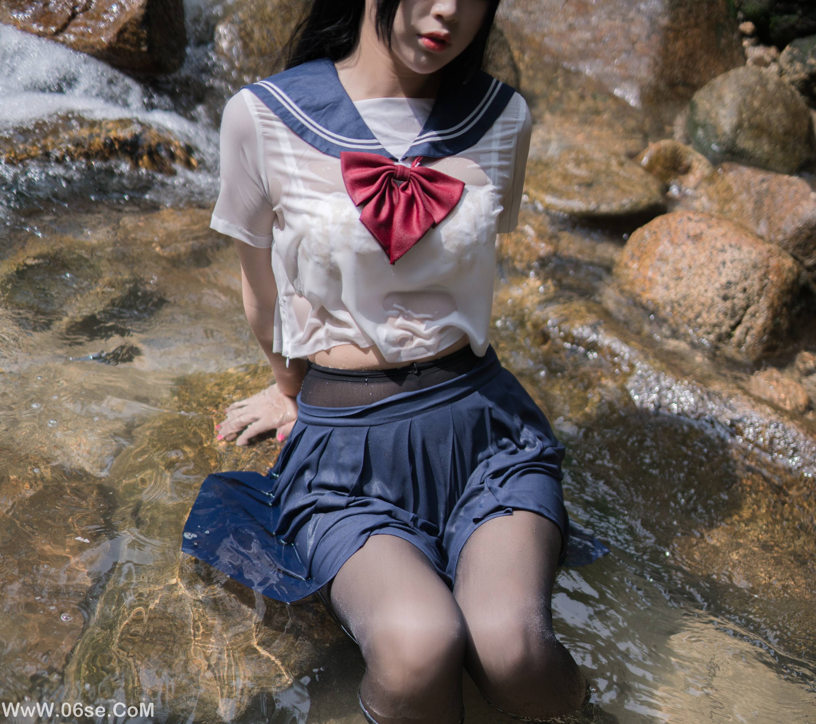 图片[86]-白烨 NO.001 湿身JK水下版[98P+2V1.76G]-六色网