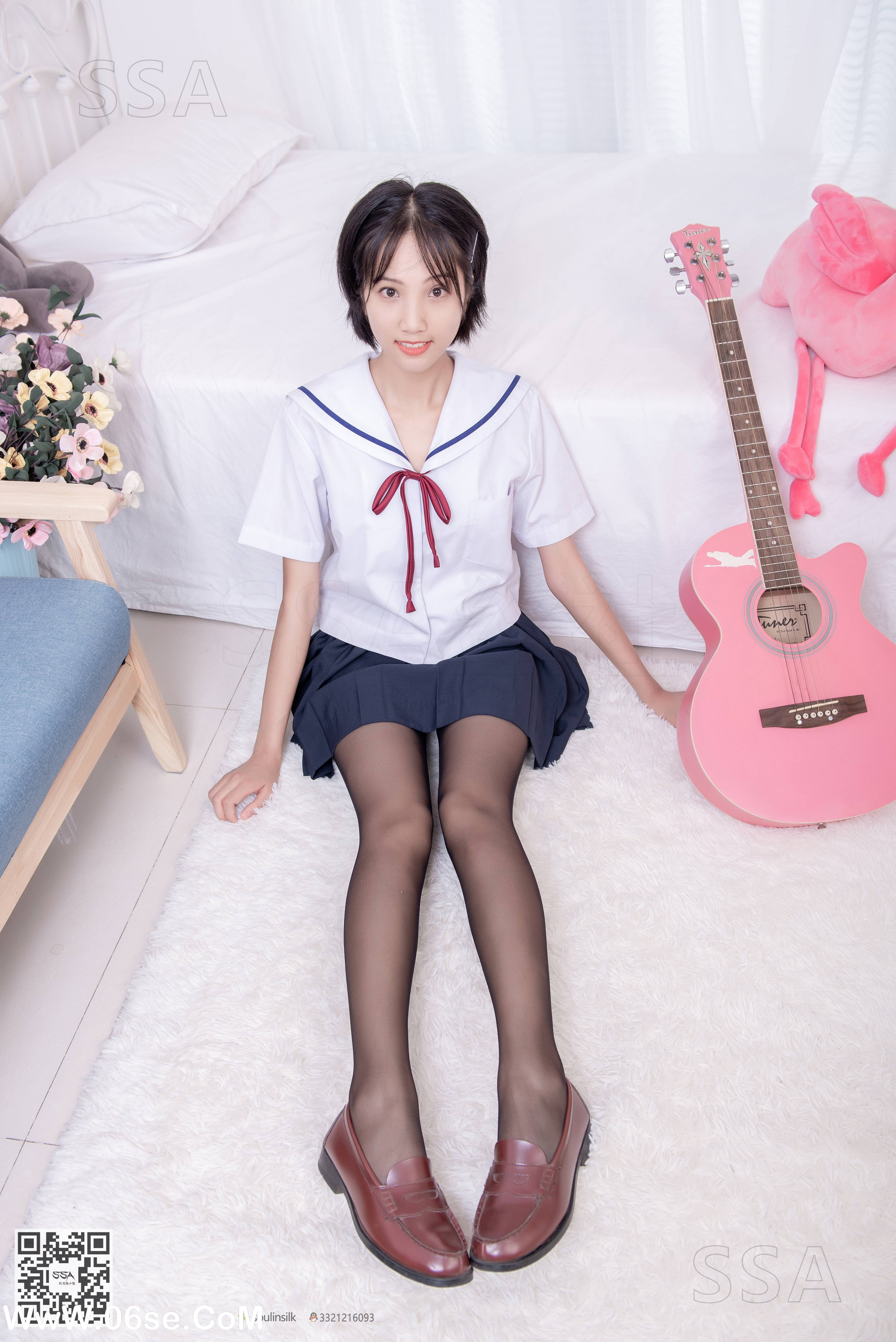图片[50]-[SSA丝社] NO.169 小佩 JK制服黑丝[148P1.68G]-六色网