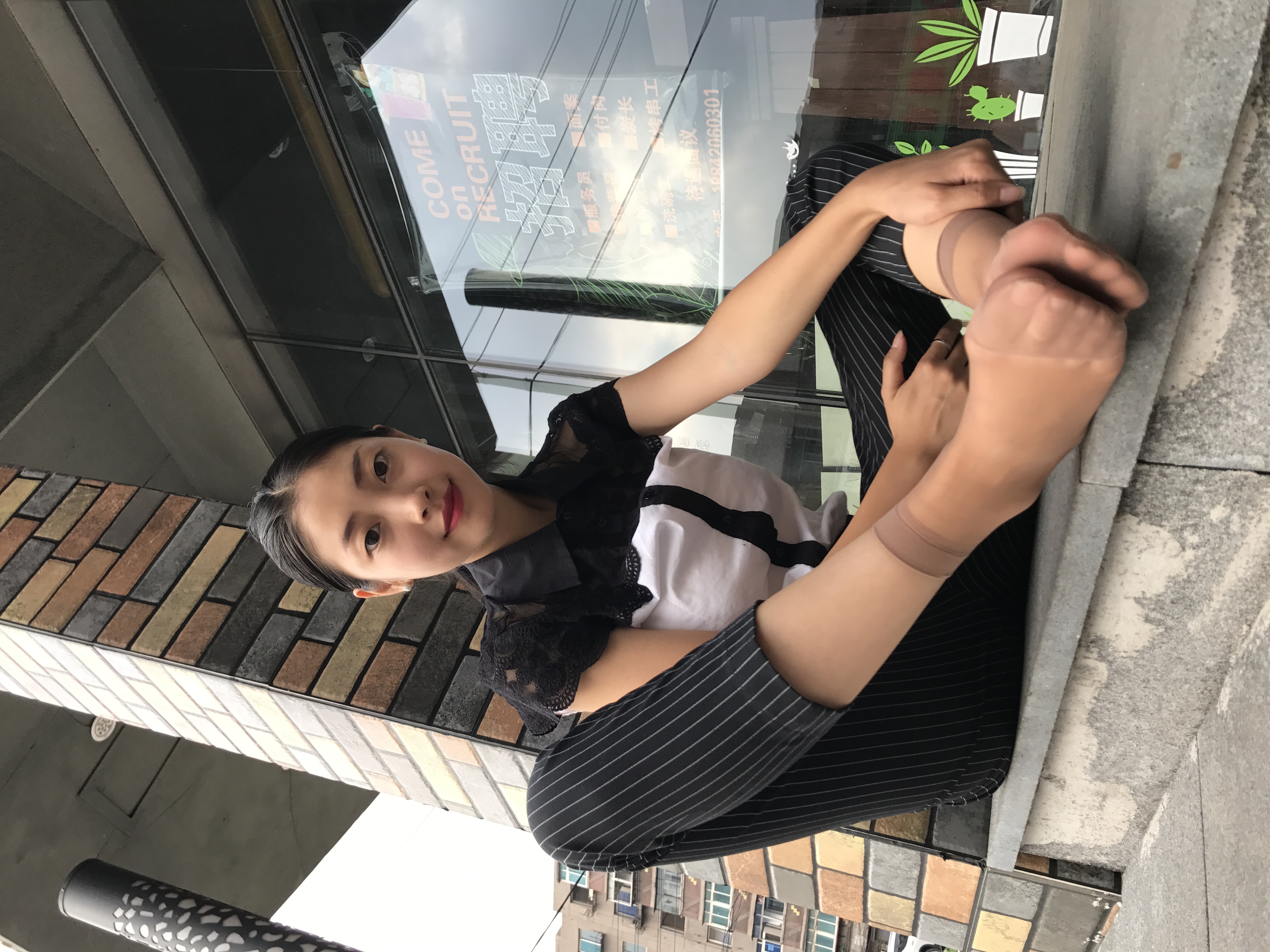 图片[152]-学妹校园寝室短丝系列028期 马欢[190P365M]-六色网
